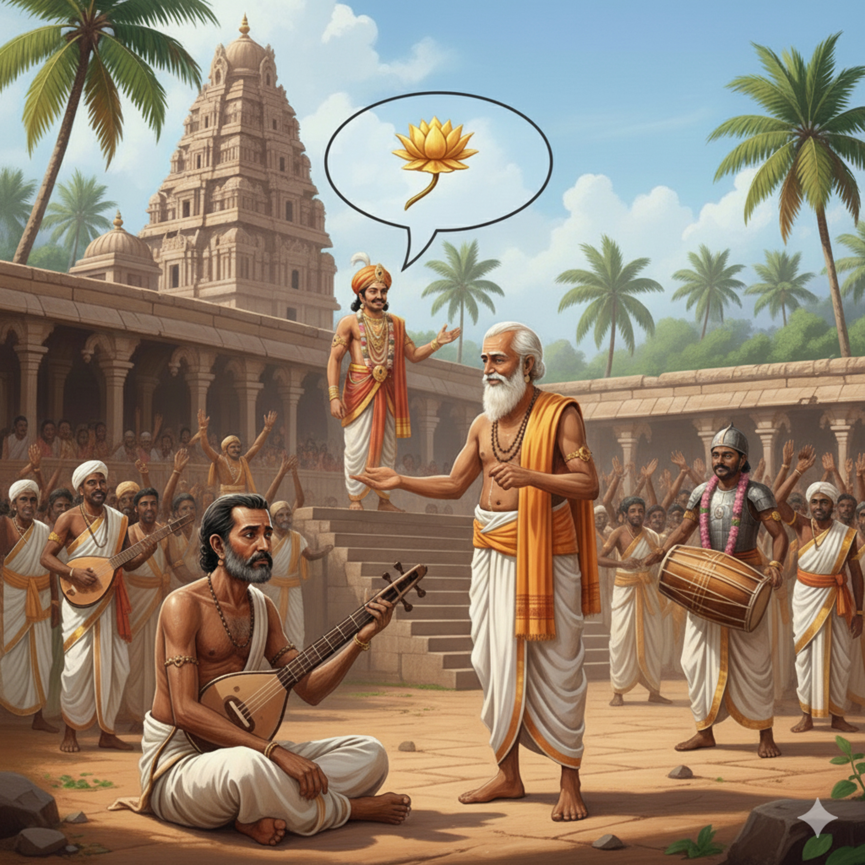  POEM FROM TAMIL LITERATURE - THE MINSTREL, THE MONARCH AND THE MEN OF WAR episode artwork