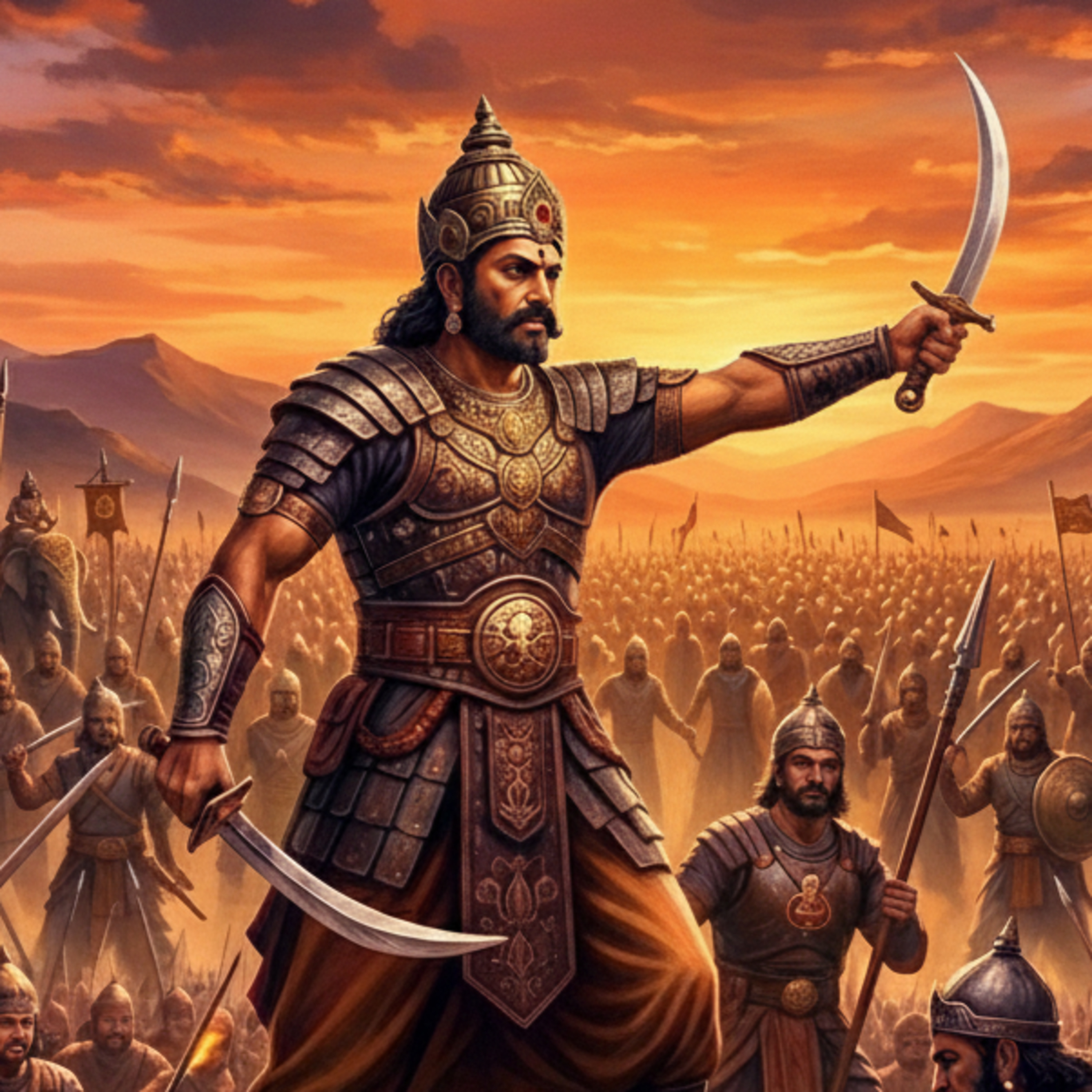  POEM FROM TAMIL LITERATURE - UNDAUNTED WARRIOR SEZHIYAN AT DUSK episode artwork