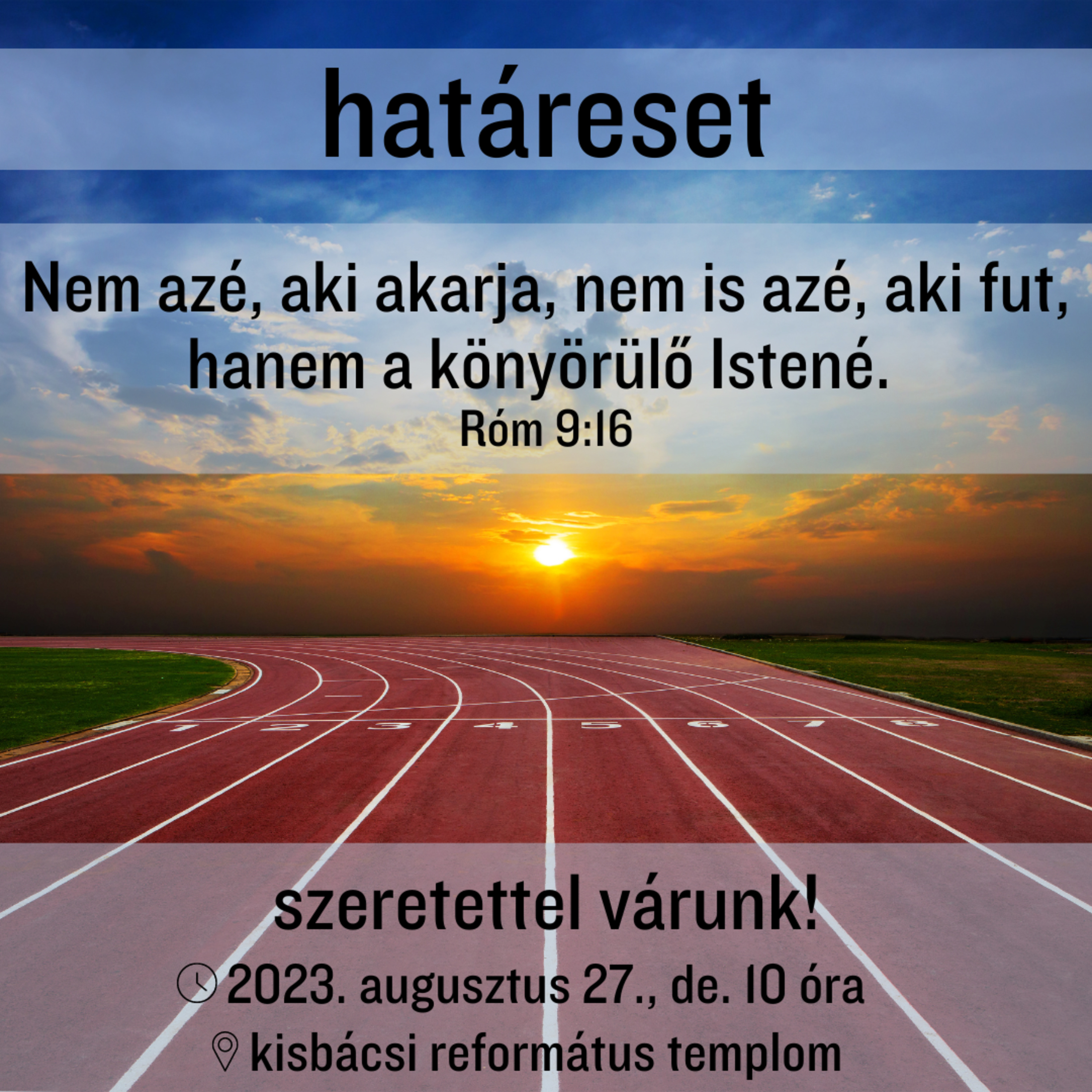 2023. augusztus 27. - Vasárnap délelőtti istentisztelet episode artwork