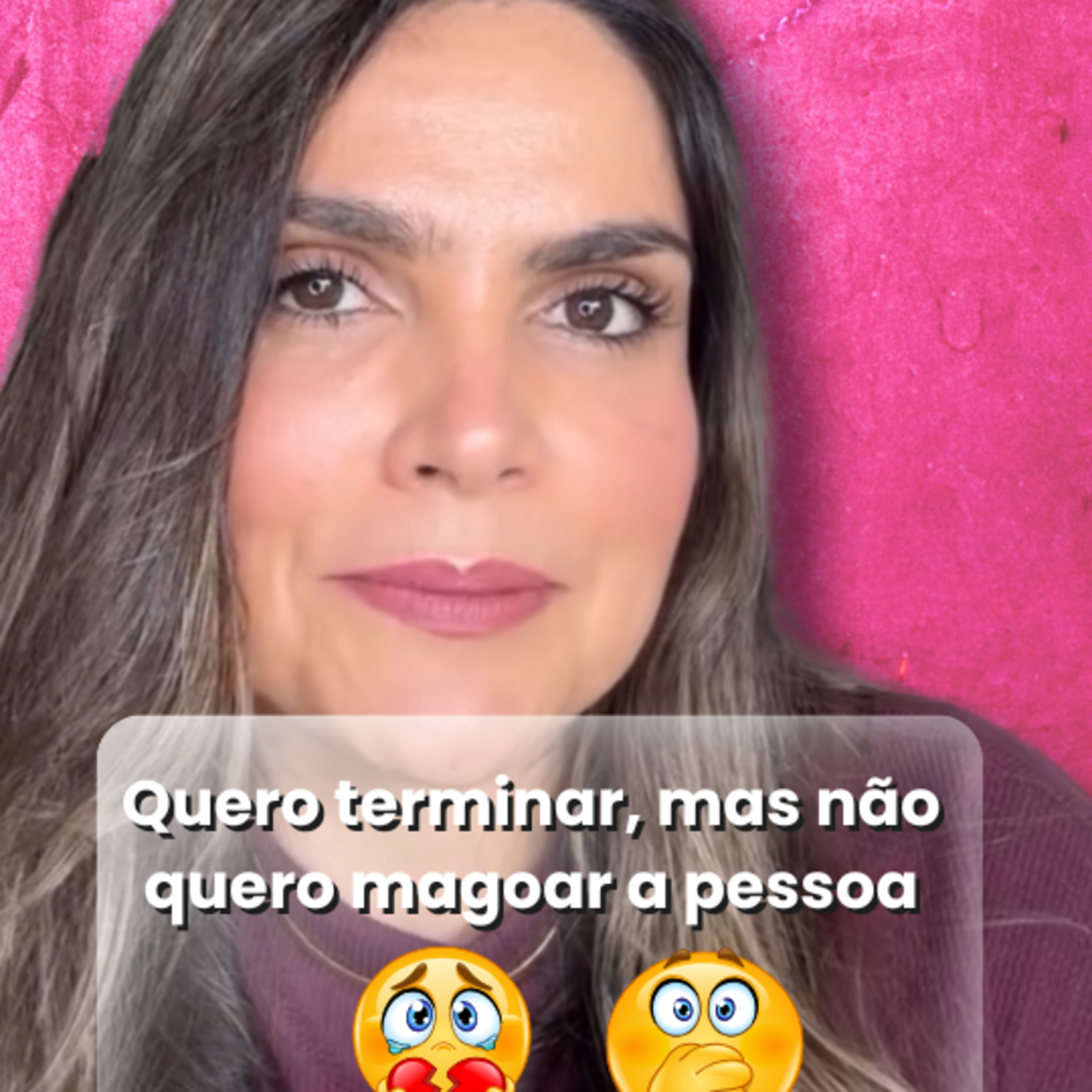 Quero terminar, mas não quero magoar a pessoa Quero terminar, mas não quero magoar a pessoa