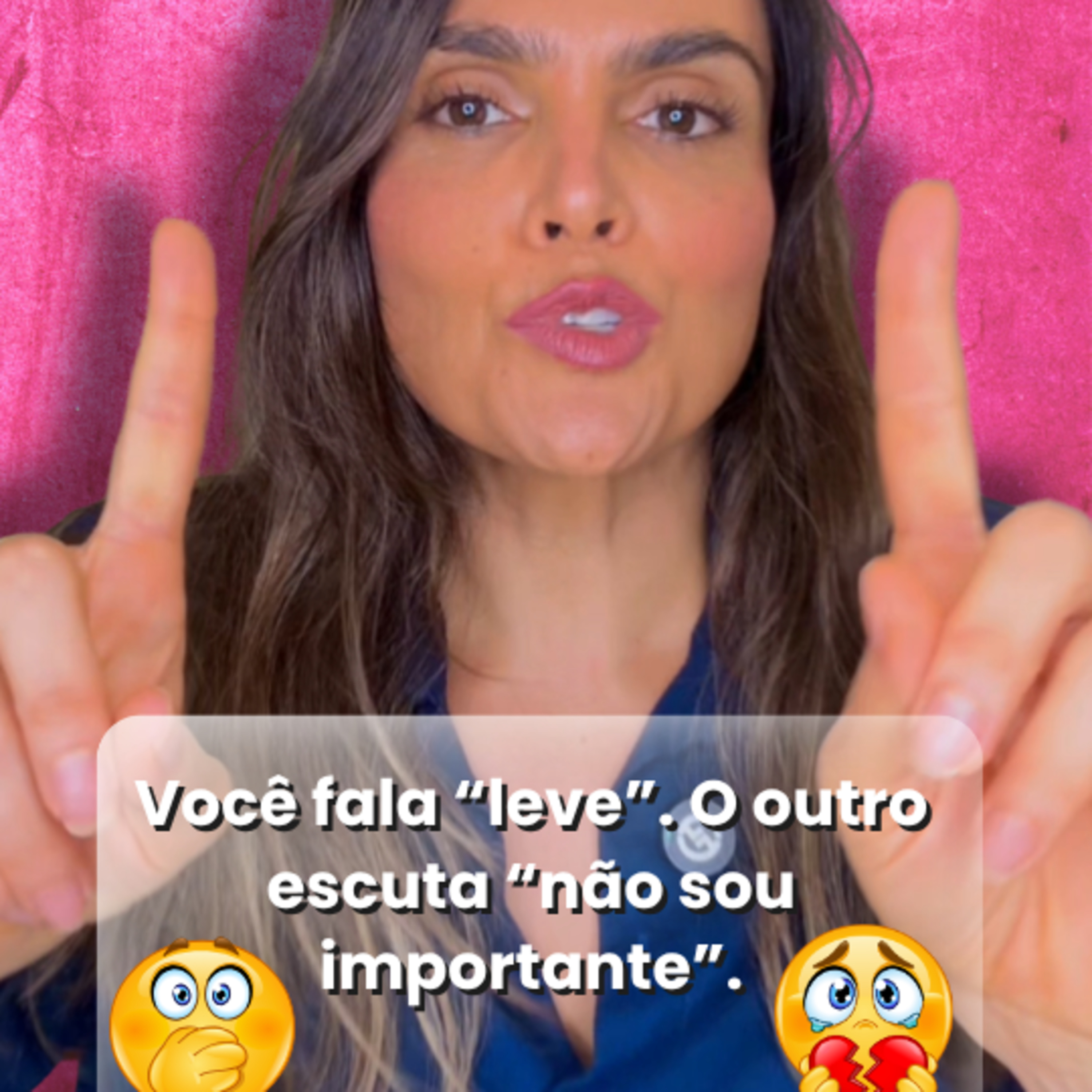 Você fala “leve”. O outro escuta “não sou importante”. episode artwork