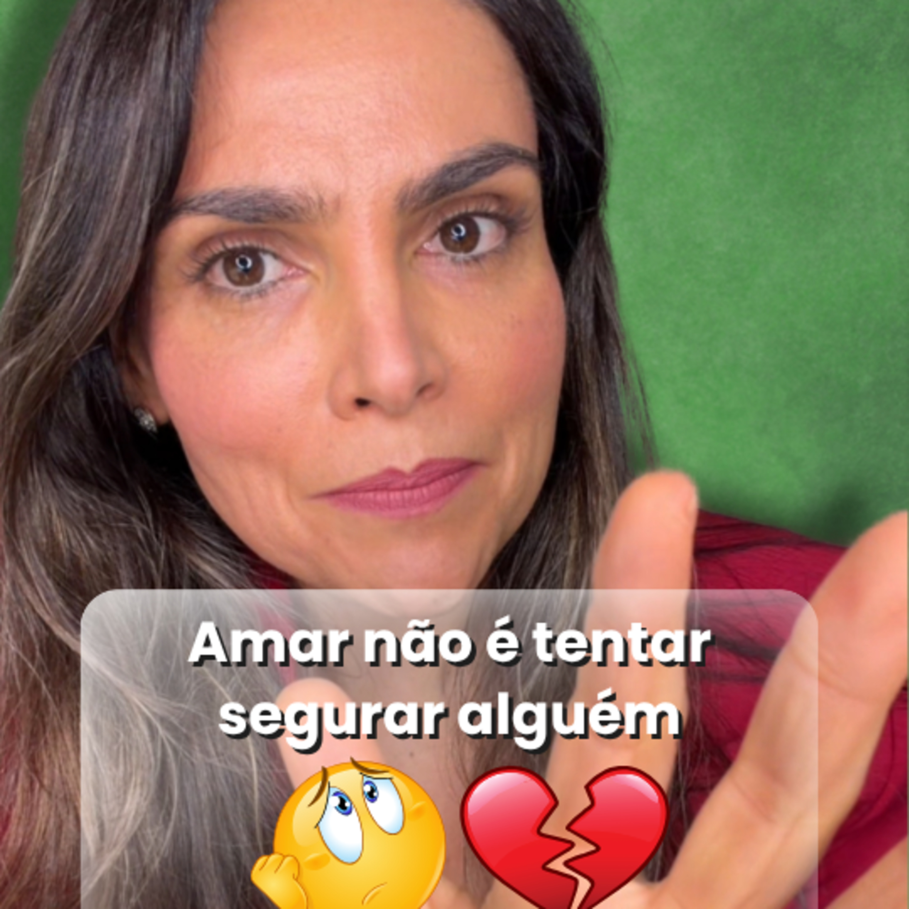 Amar não é tentar segurar alguém episode artwork