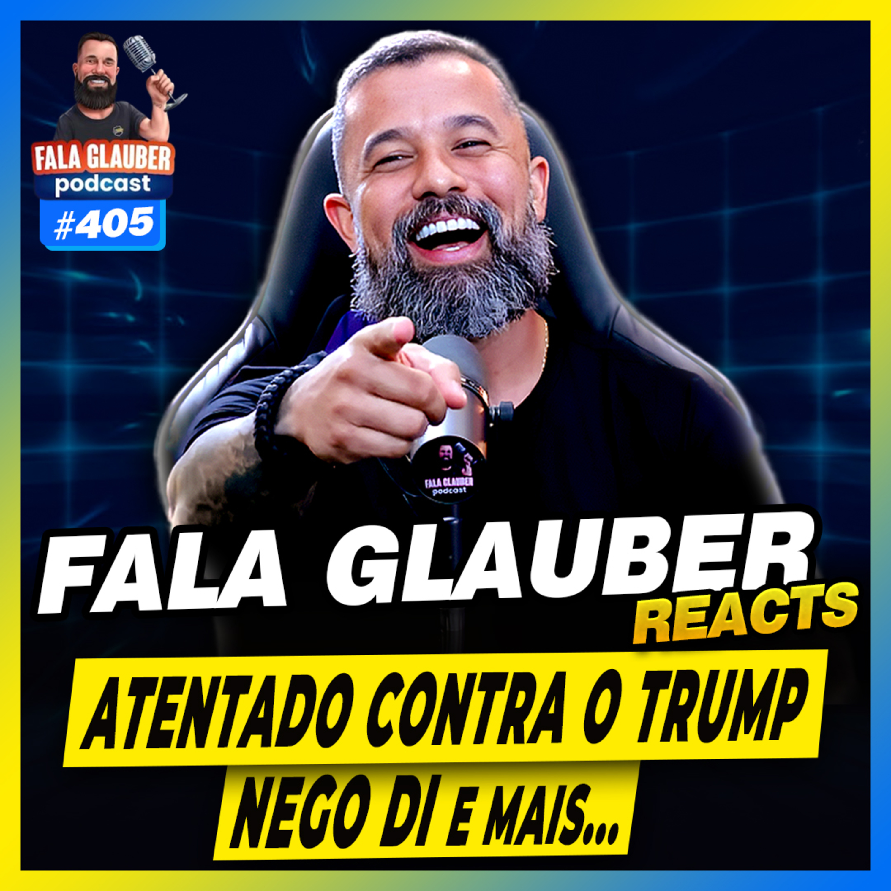 ATENTADO FAKE DO TRUMP? | PRISÃO DO NEGO DI E MAIS... - LIVE #405