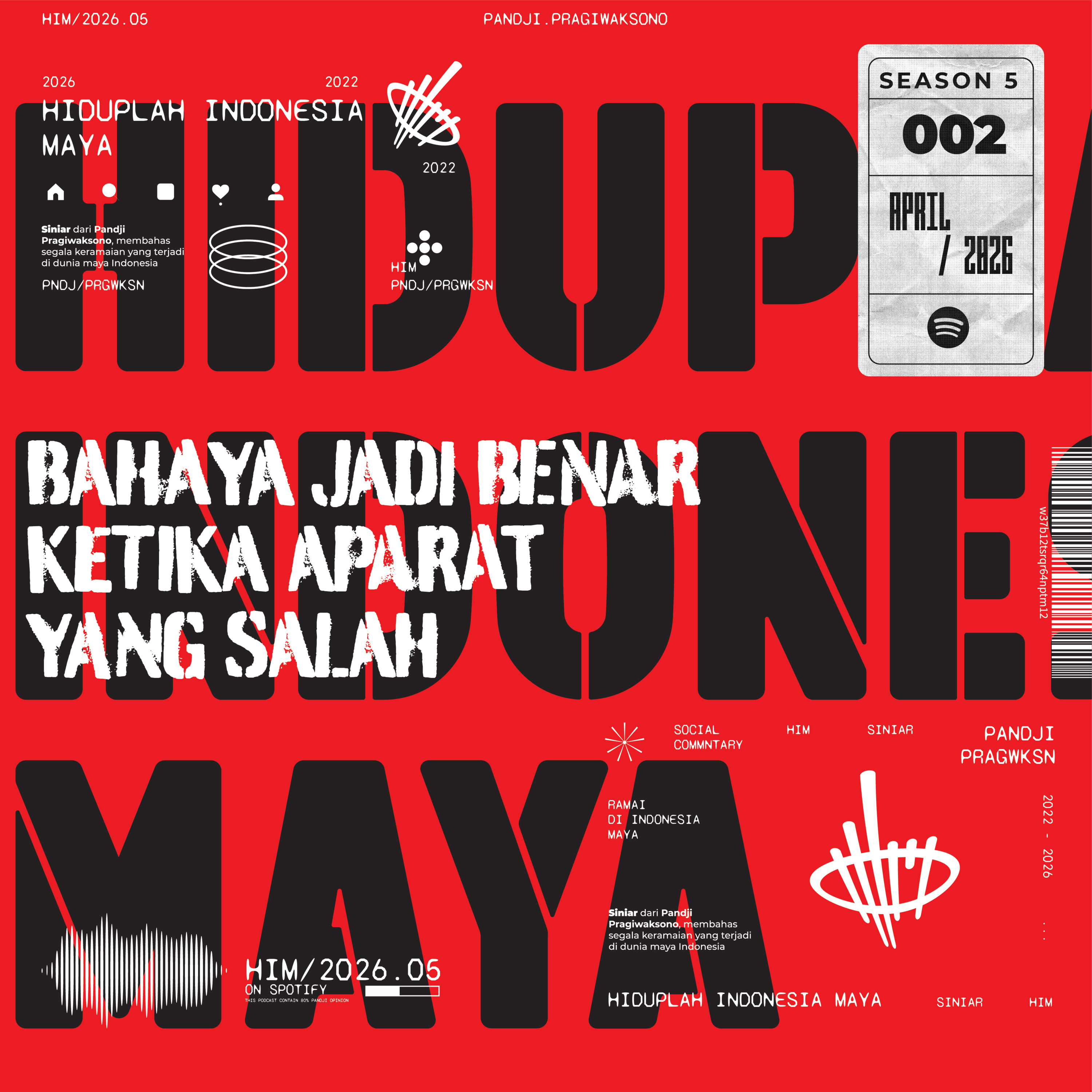 BAHAYA JADI BENAR KETIKA APARAT YANG SALAH