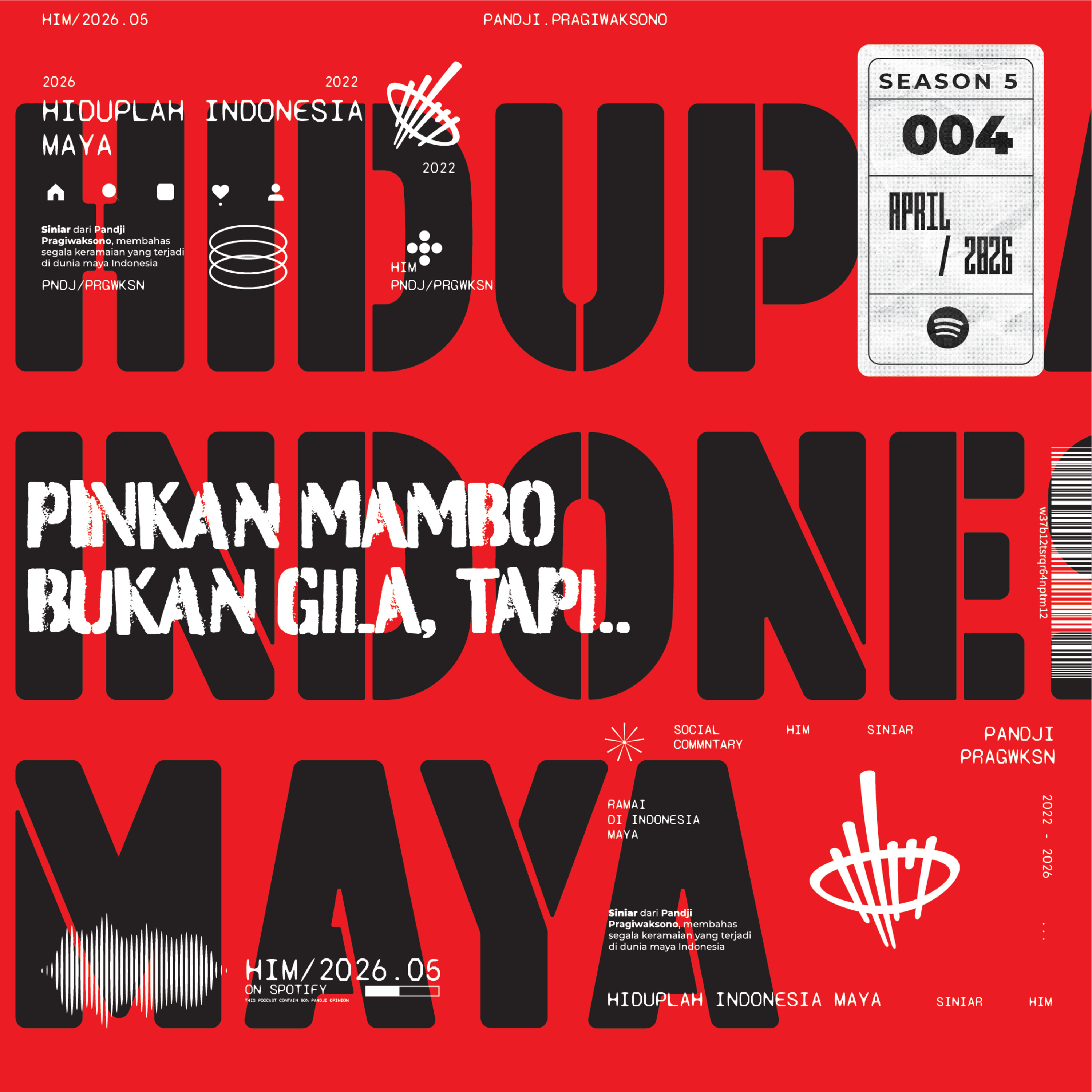 PINKAN MAMBO BUKAN GILA, TAPI..