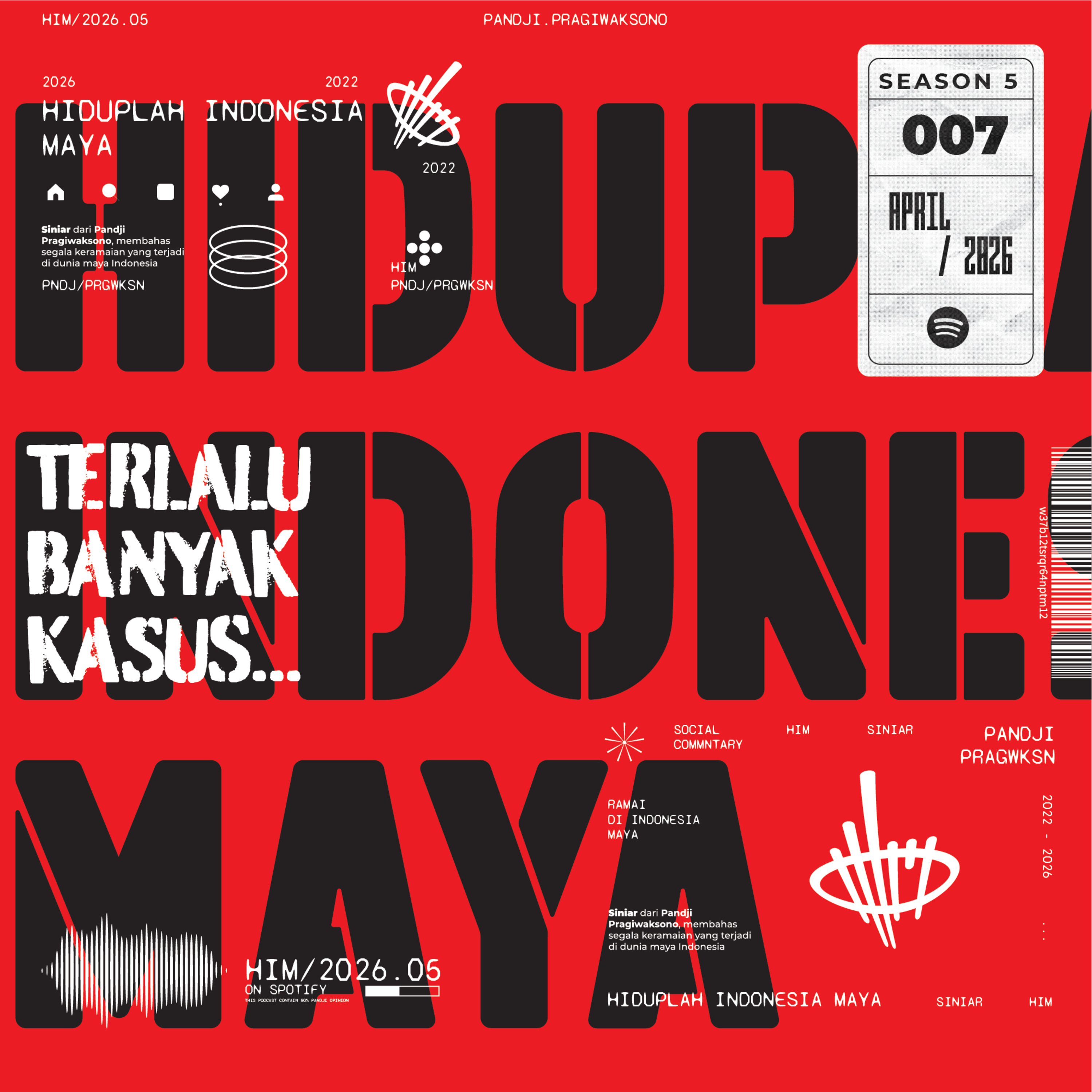 TERLALU BANYAK KASUS…