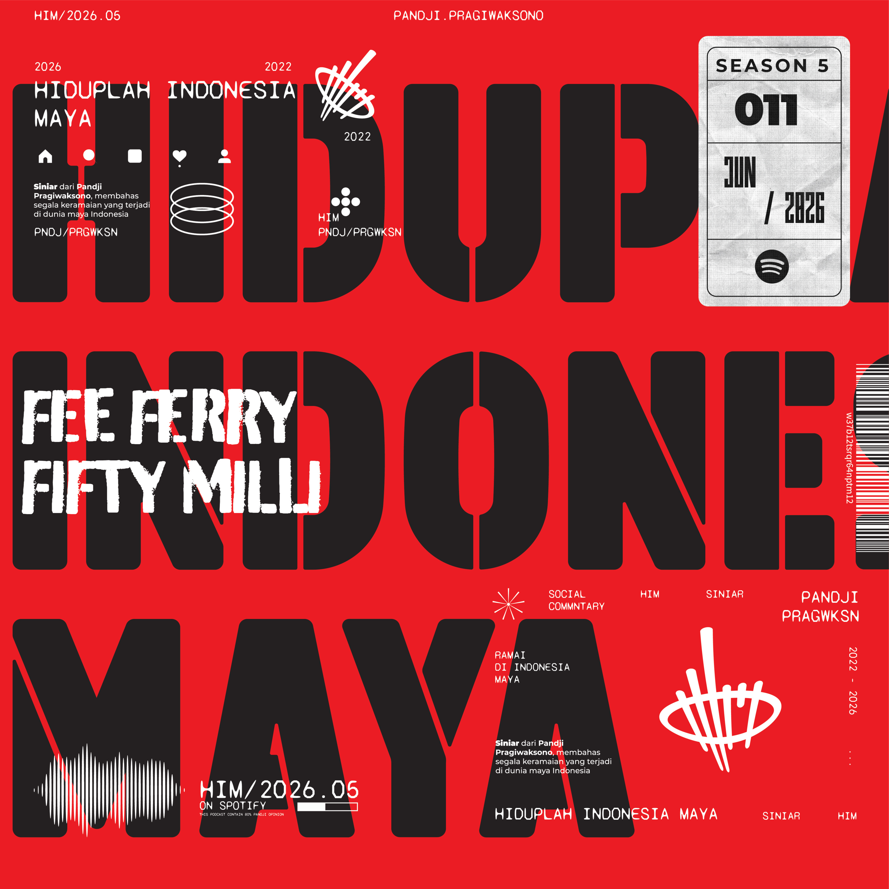 FEE FERRY FIFTY MILLI