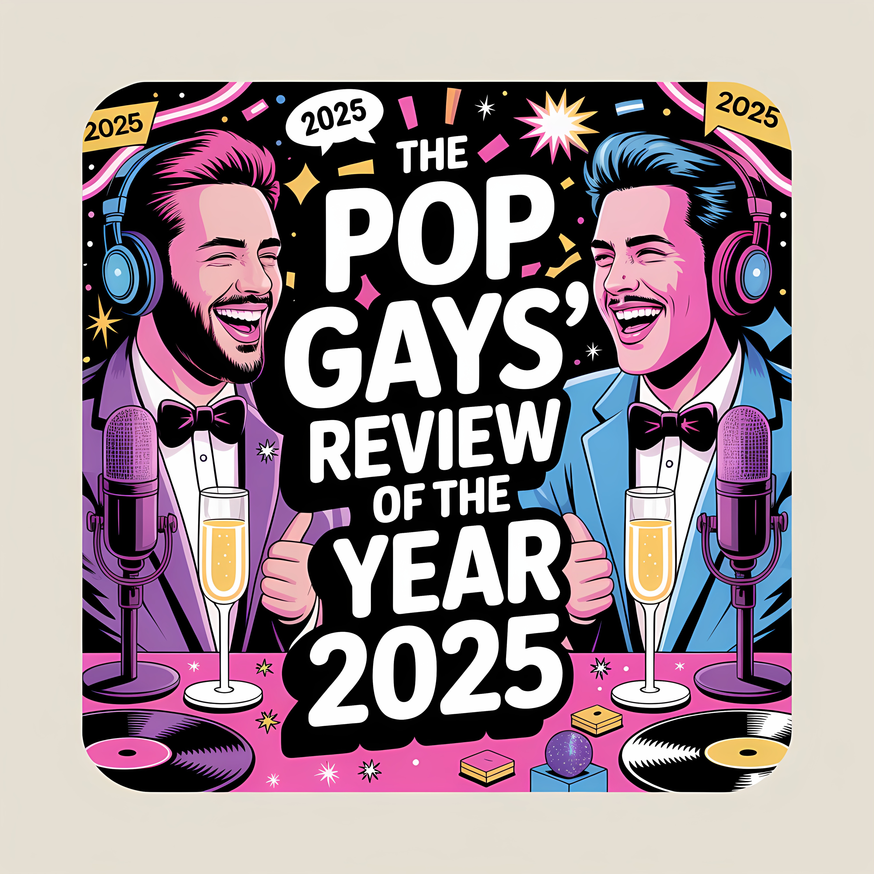 71.2 The Pop Gays' Review of the Year 2025 episode artwork