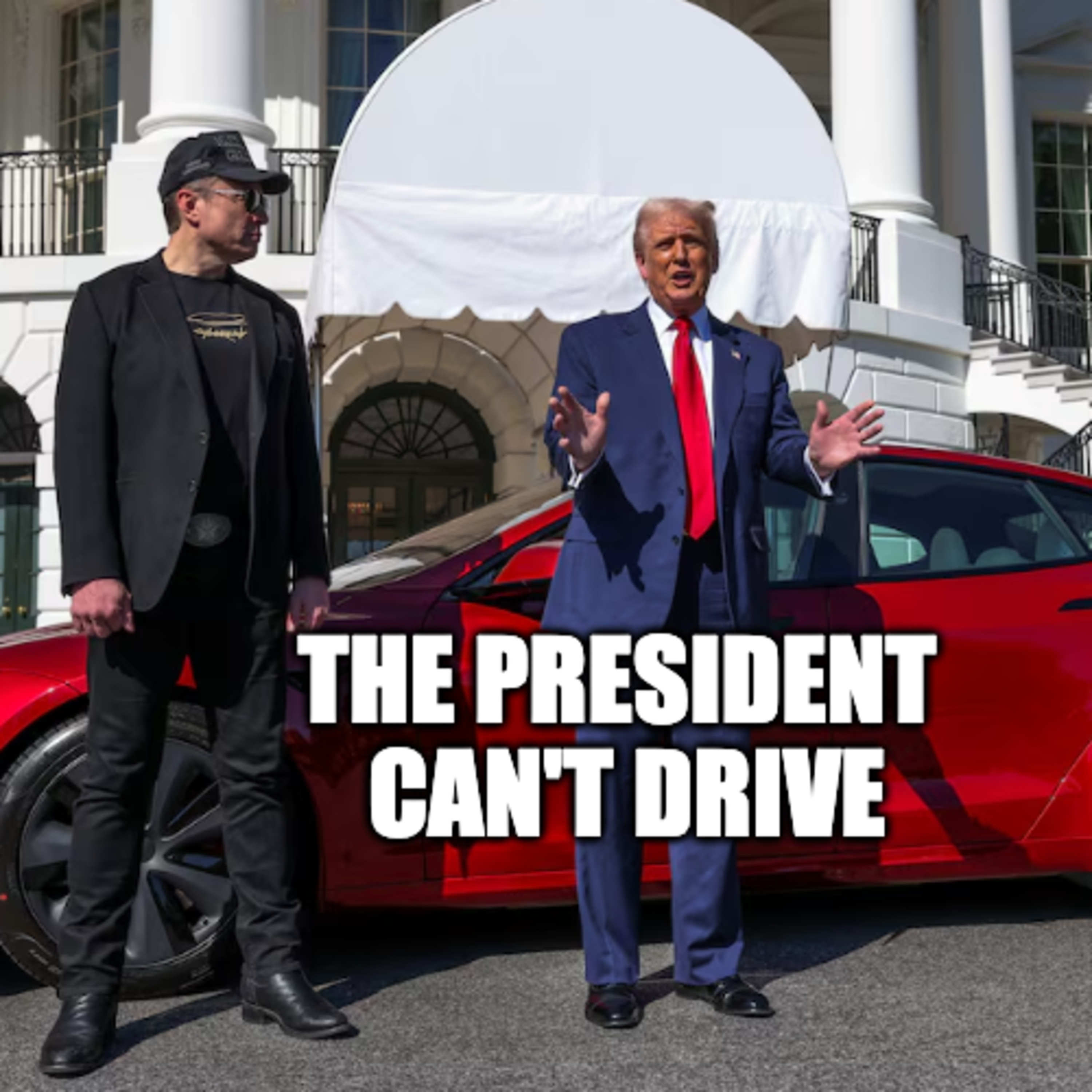 TRUMP CAN'T DRIVE: Trump made An Absurd Advertisement For Tesla Cars