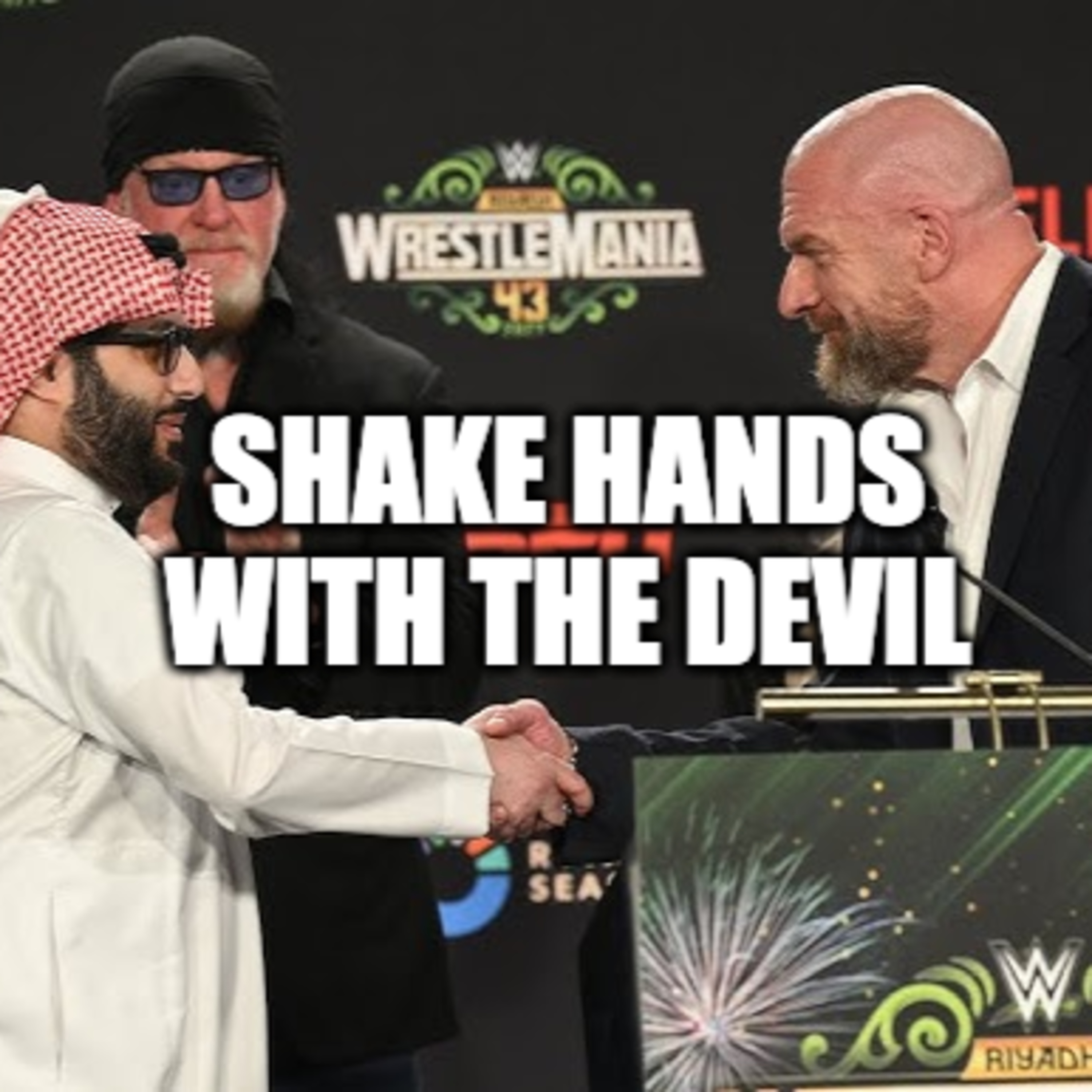 I am concerned about Saudi Arabia: Reacting to WWE Wrestlemania 2027 announcement with Gato episode artwork