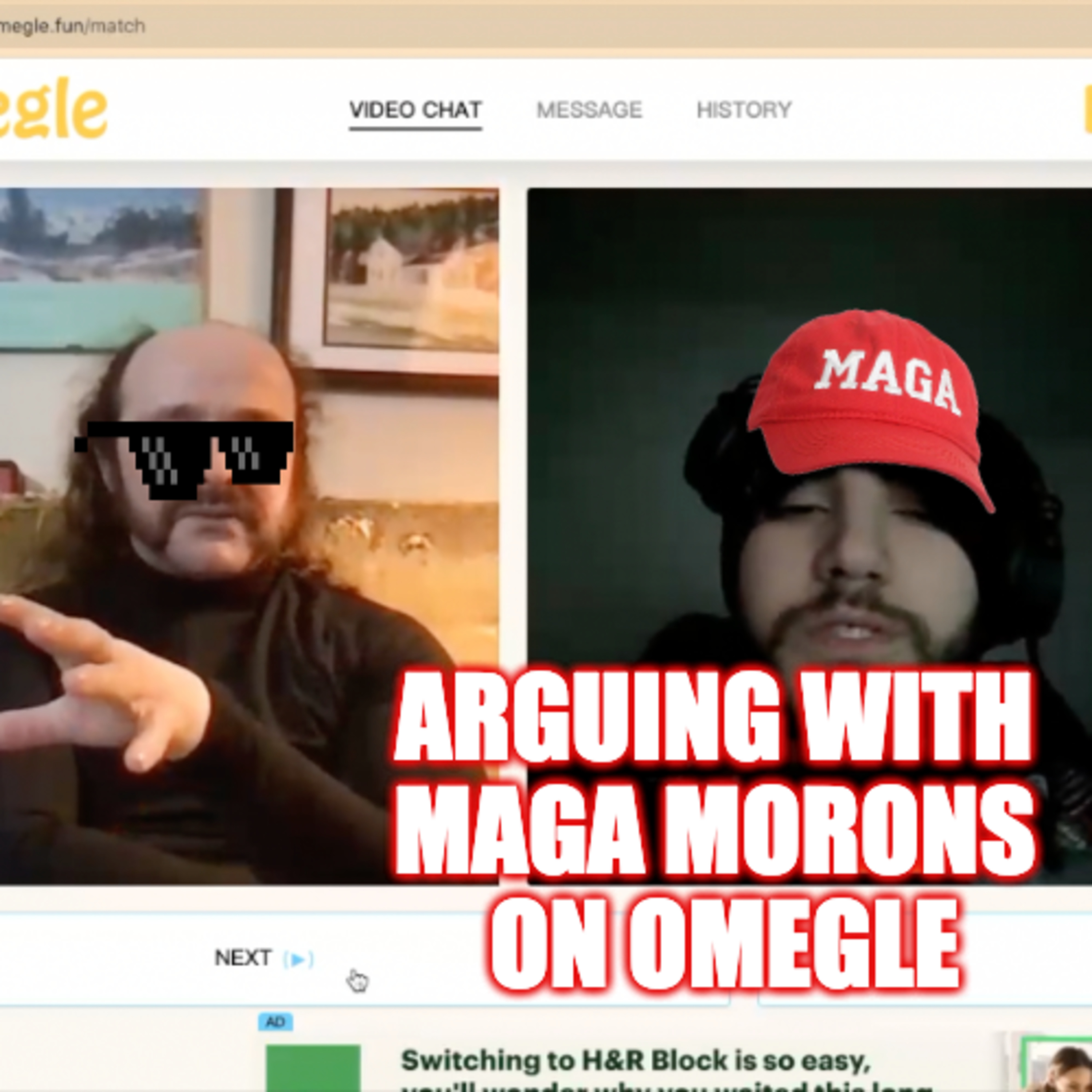 Arguing With MAGA Morons on Omegle episode artwork