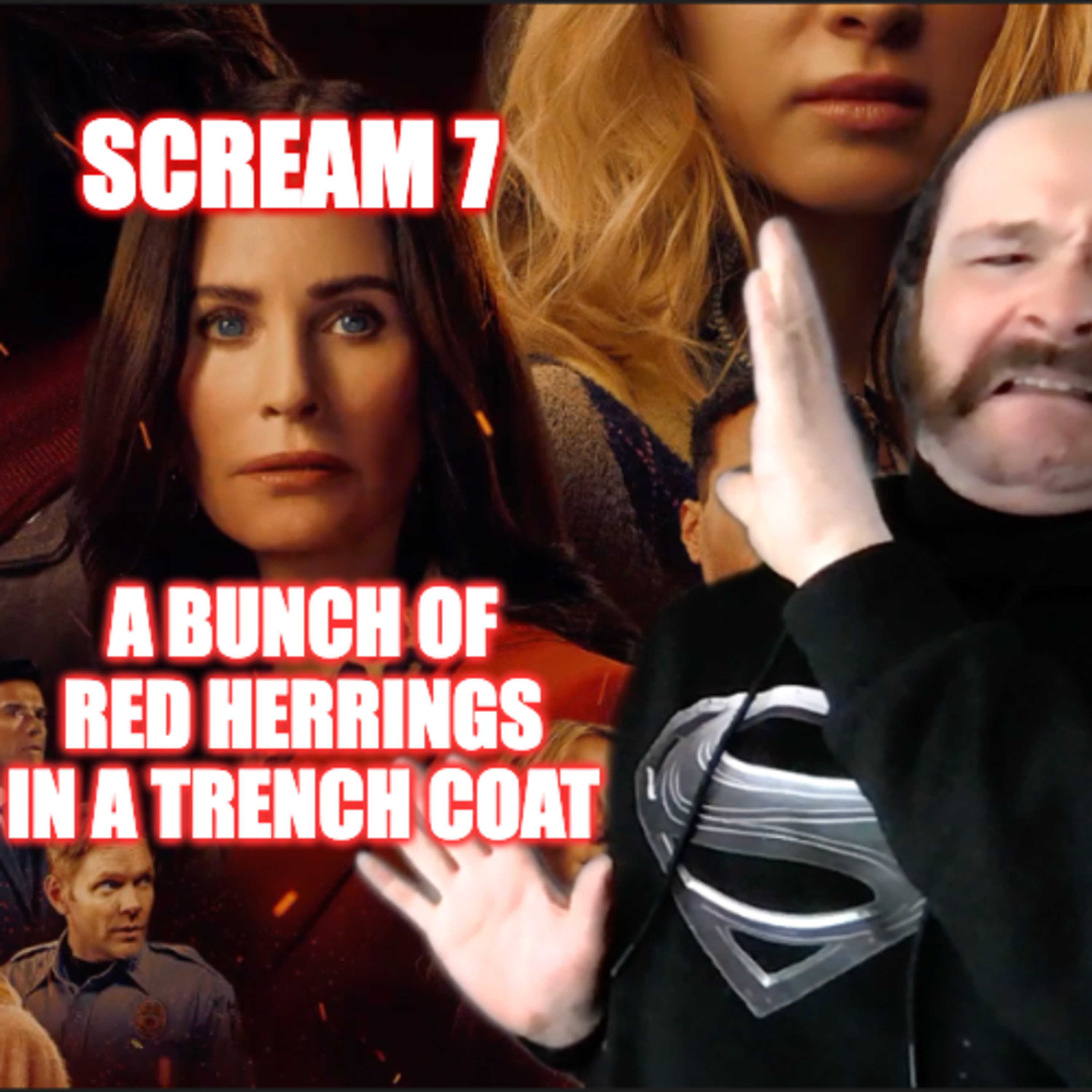 Man who has never seen any Scream Movies reviews Scream 7: a bunch of red herrings in a trench coat episode artwork