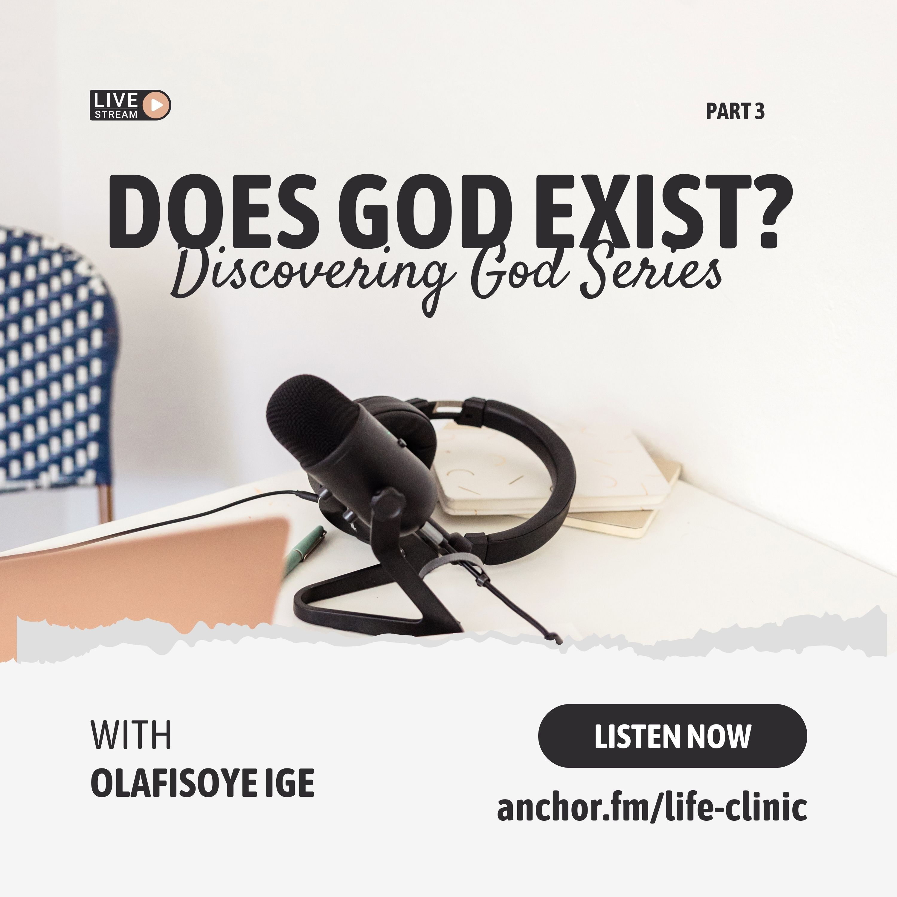 Discovering God: Does God Exist? -Part 3 episode artwork