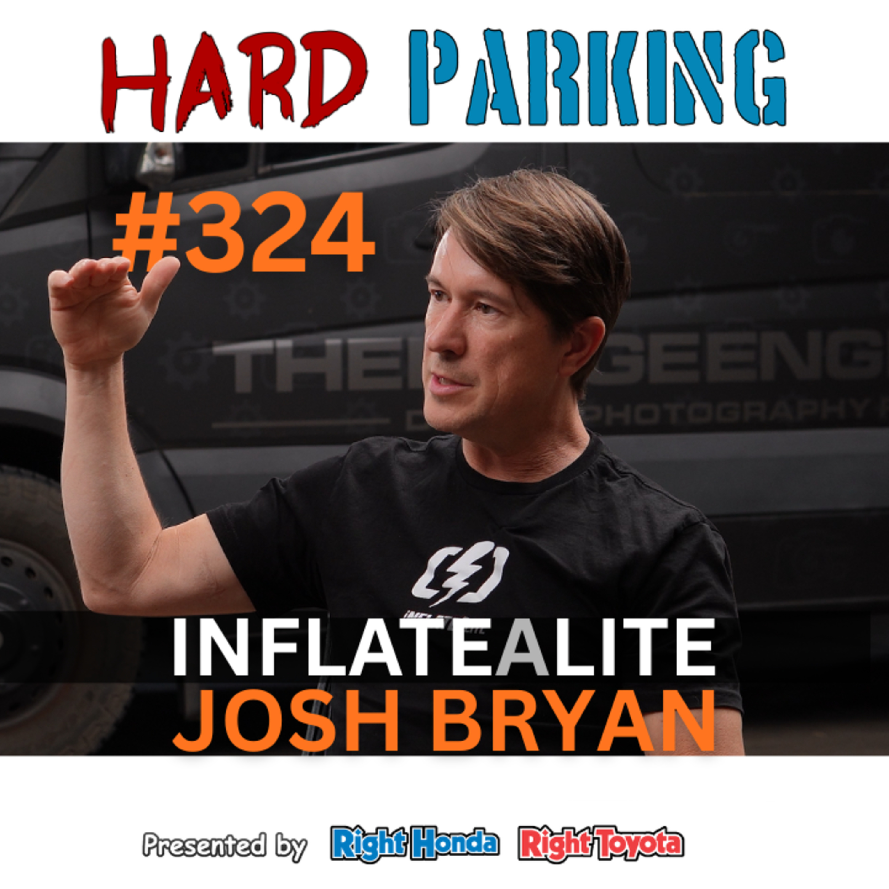 Josh Bryan & Inflatealite: Inflatable Overhead Lighting Revolution | Hard Parking