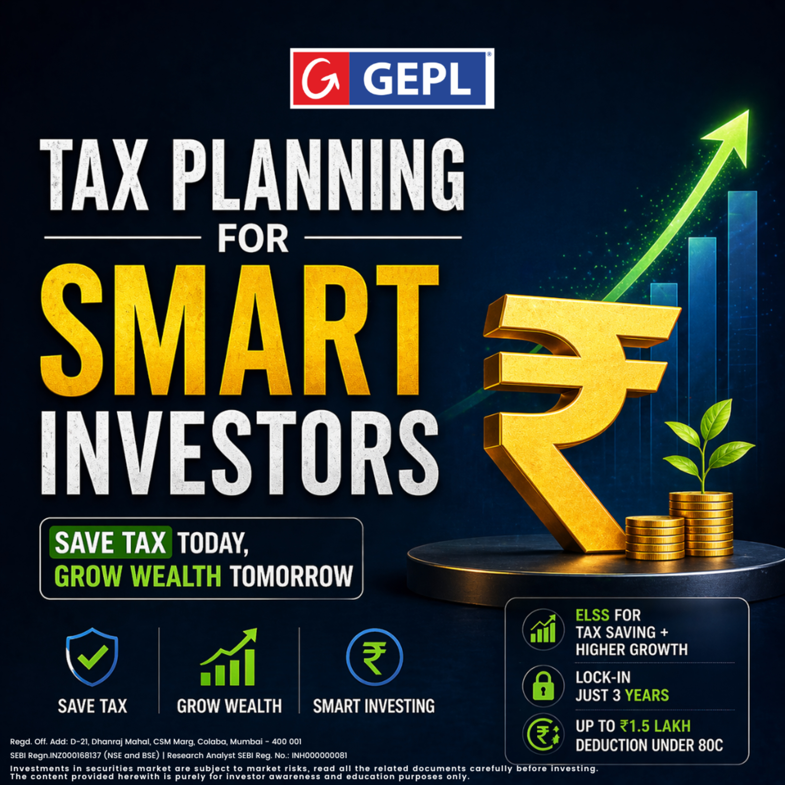 ₹1.5 Lakh Tax Saving Strategy | Smart Investing Guide for 80C & ELSS episode artwork