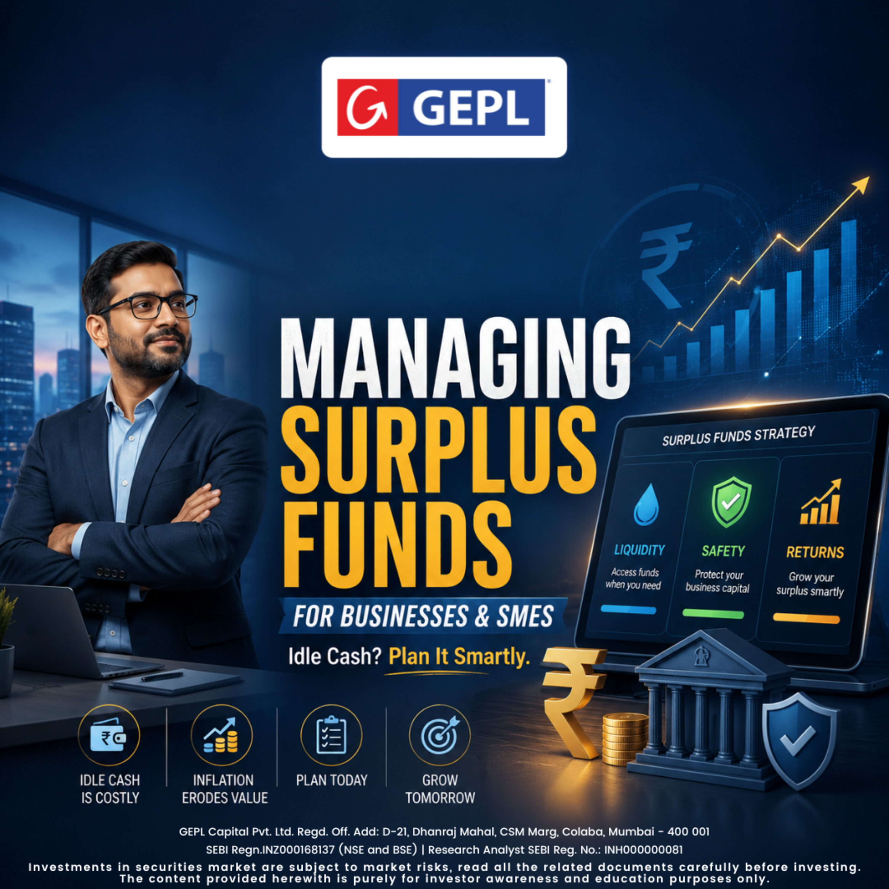 Managing Surplus Funds for Businesses | Smart Cash Planning for SMEs episode artwork
