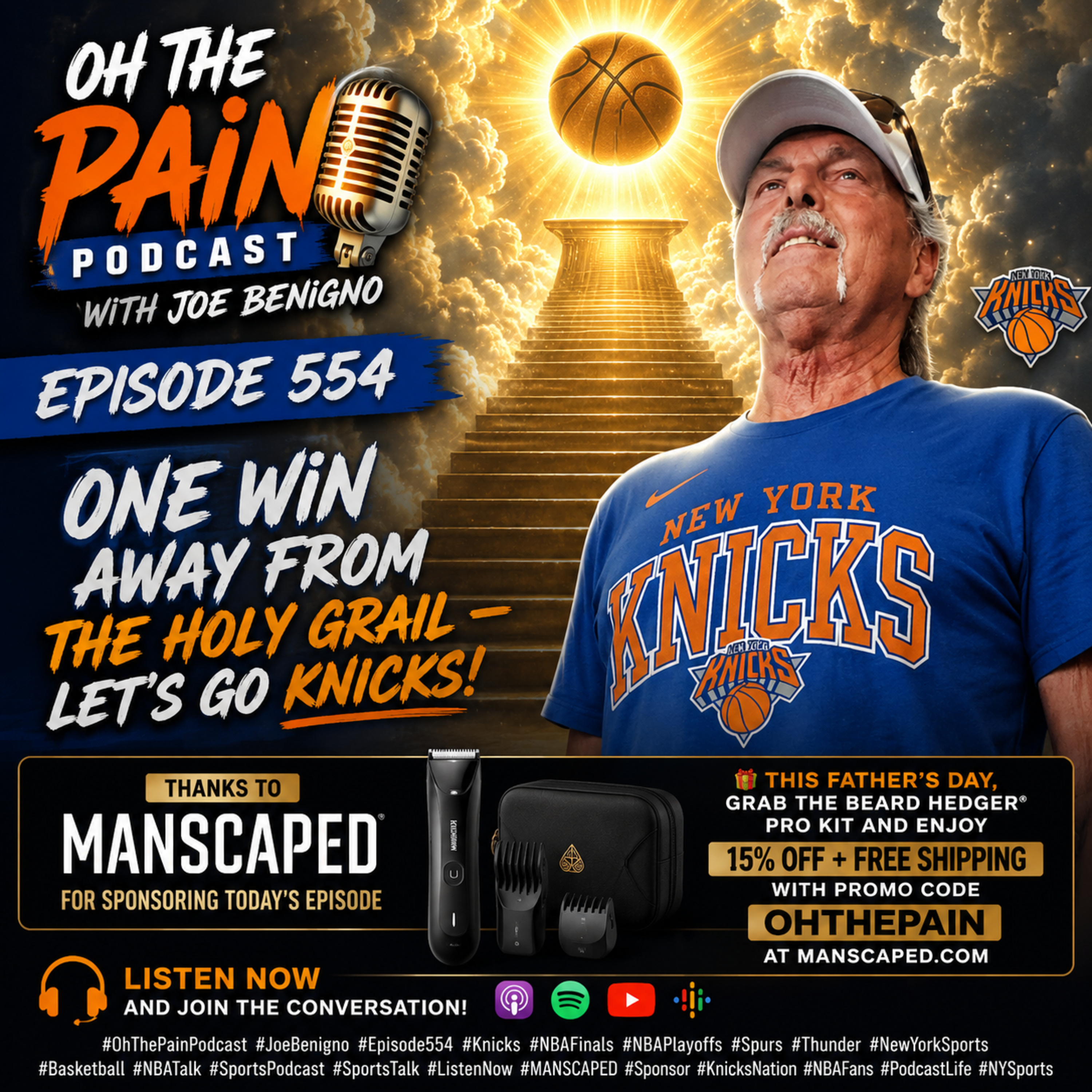 One win away from the holy grail — let’s go Knicks! episode artwork