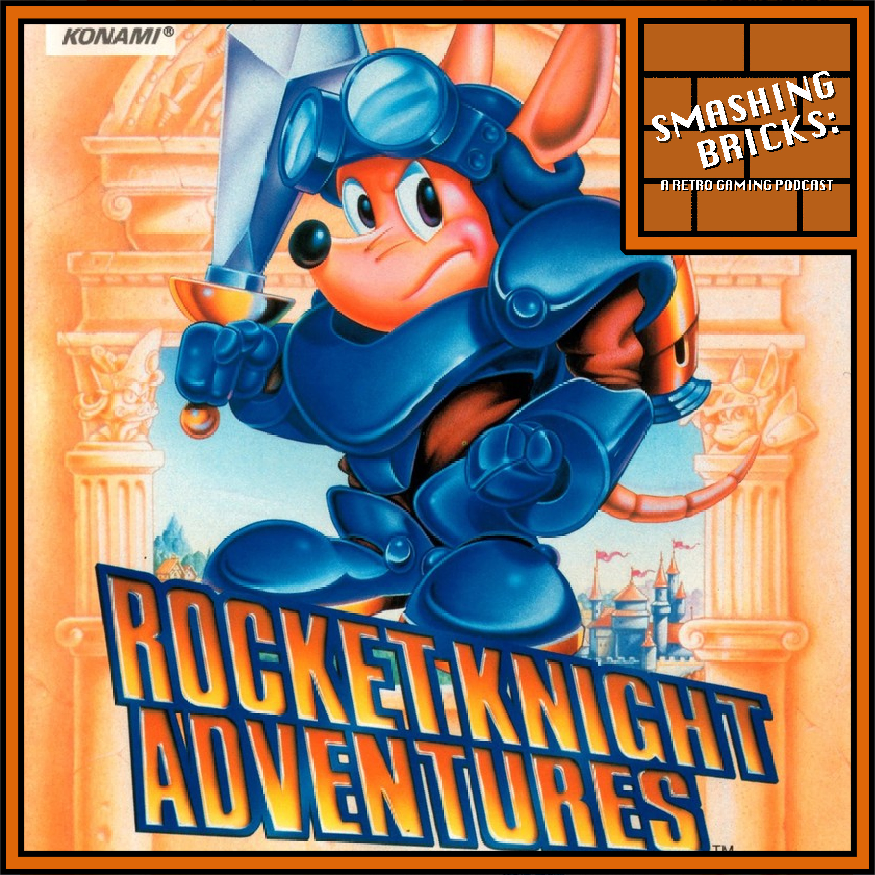 Rocket Knight Adventures — A Rival Mascot Time Forgot? | Smashing Bricks 56 episode artwork