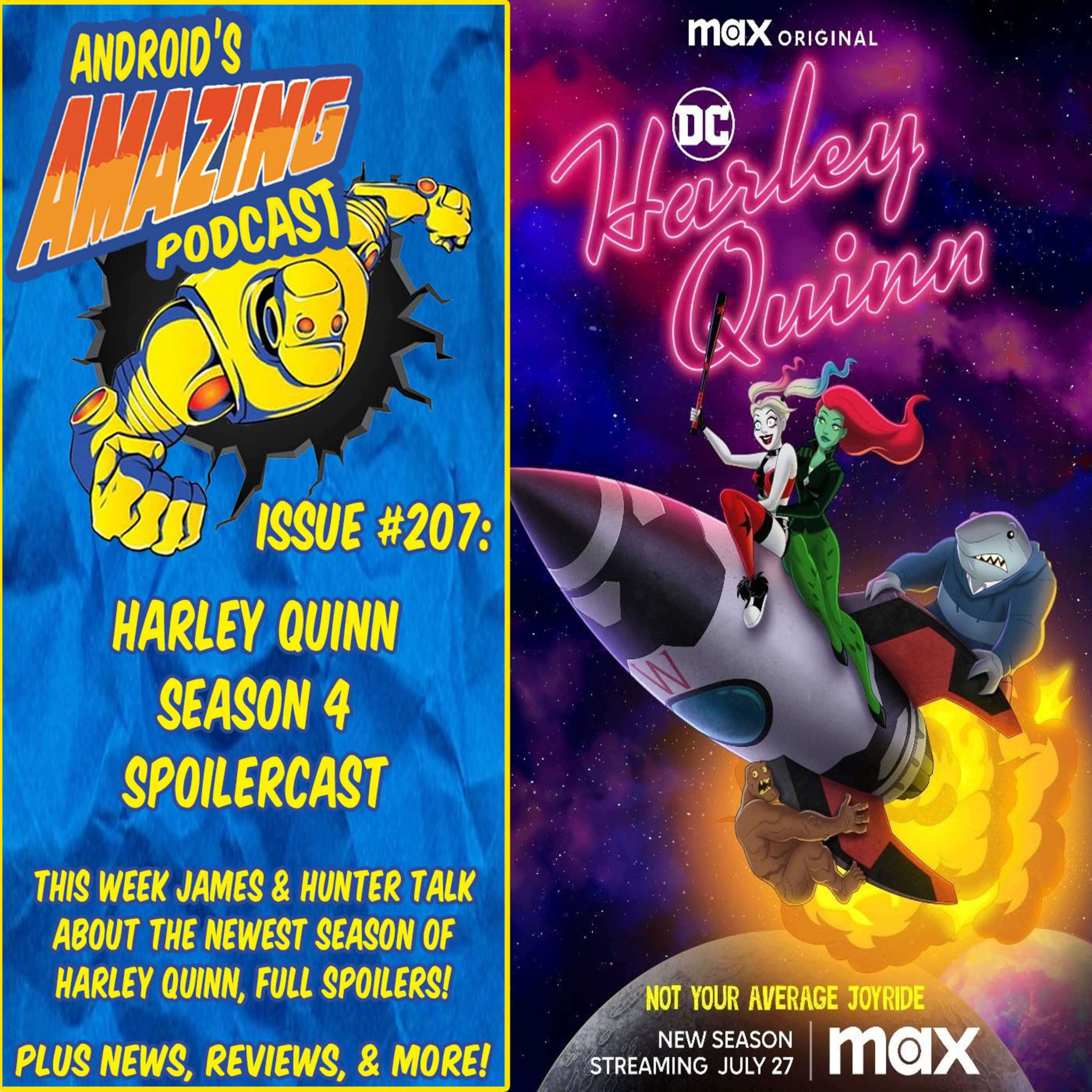 Issue #207: Harley Quinn Season 4 Spoilercast