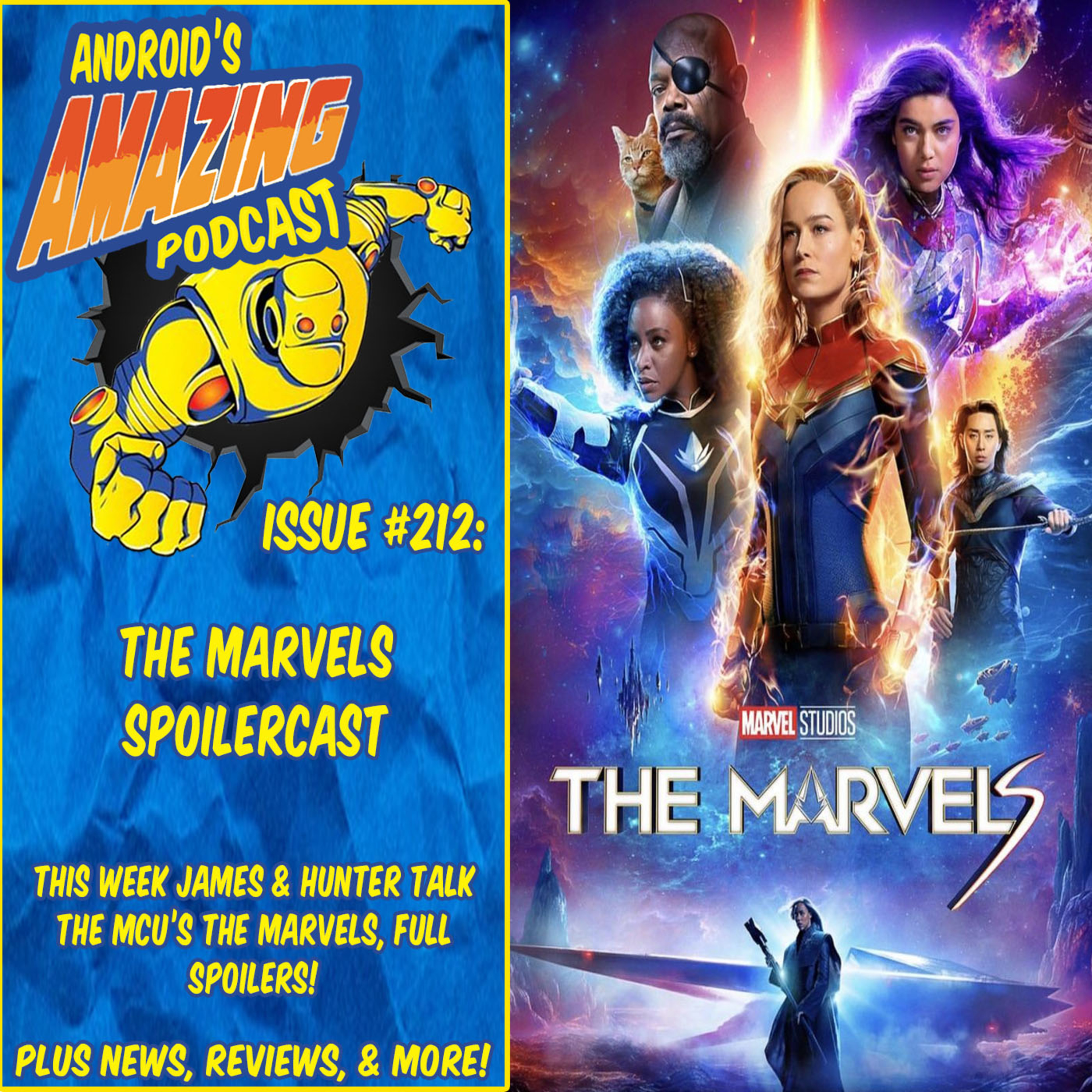 Issue #212: The Marvels Spoilercast