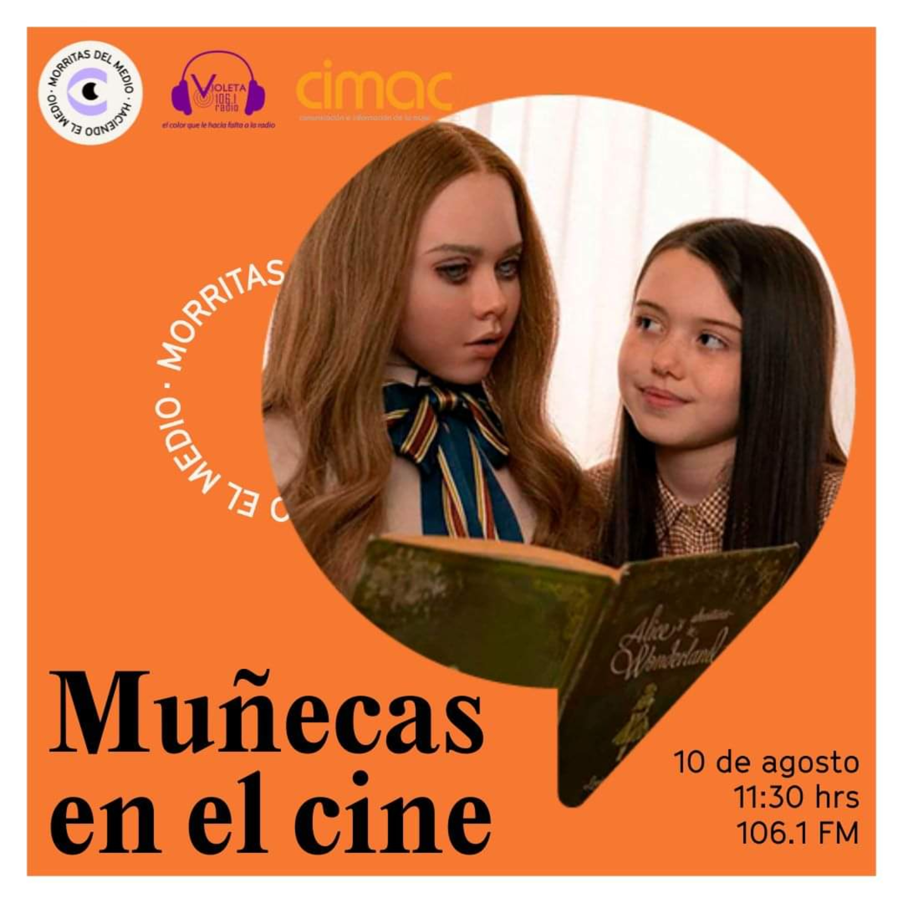 Portada de CIMAC Radio