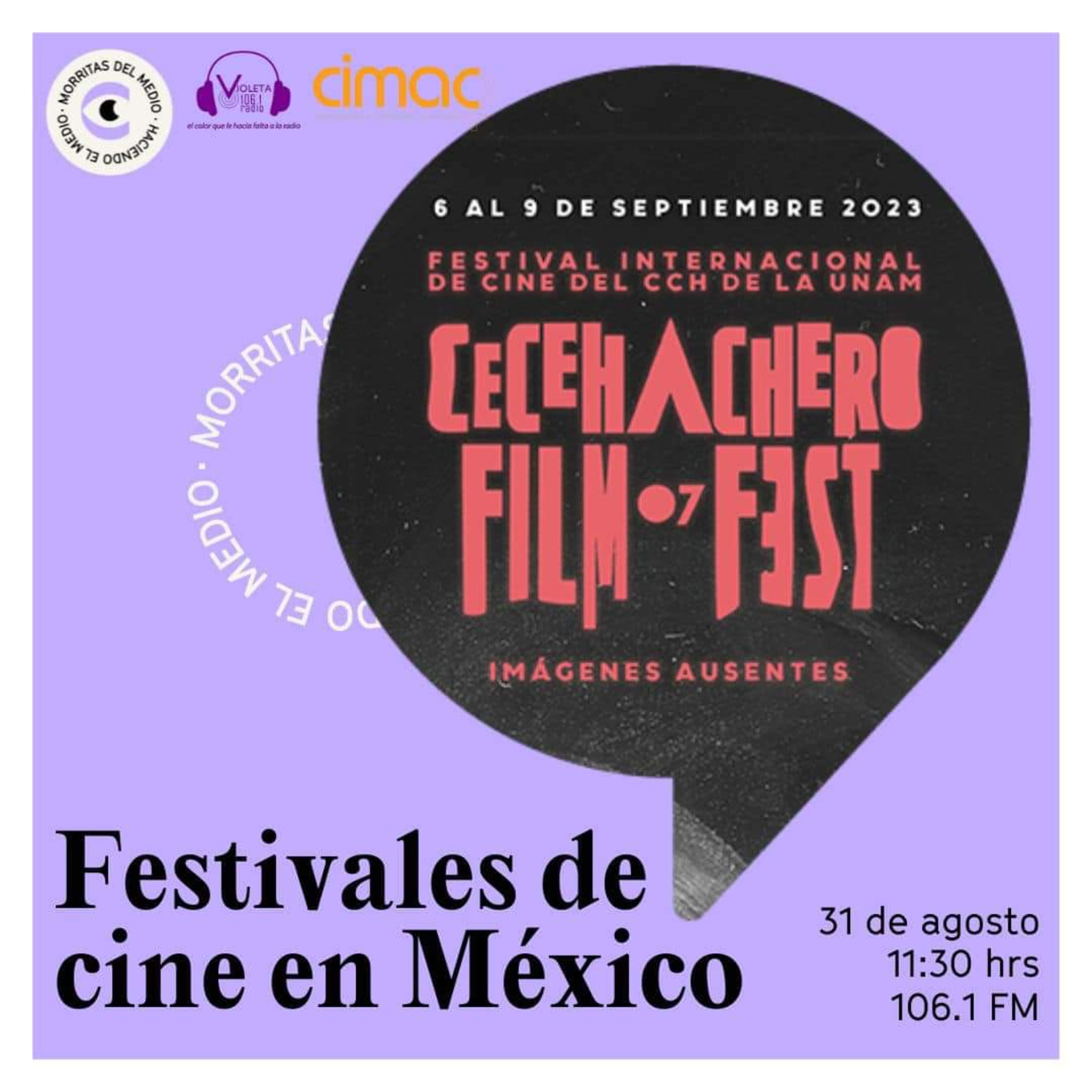 Portada de CIMAC Radio