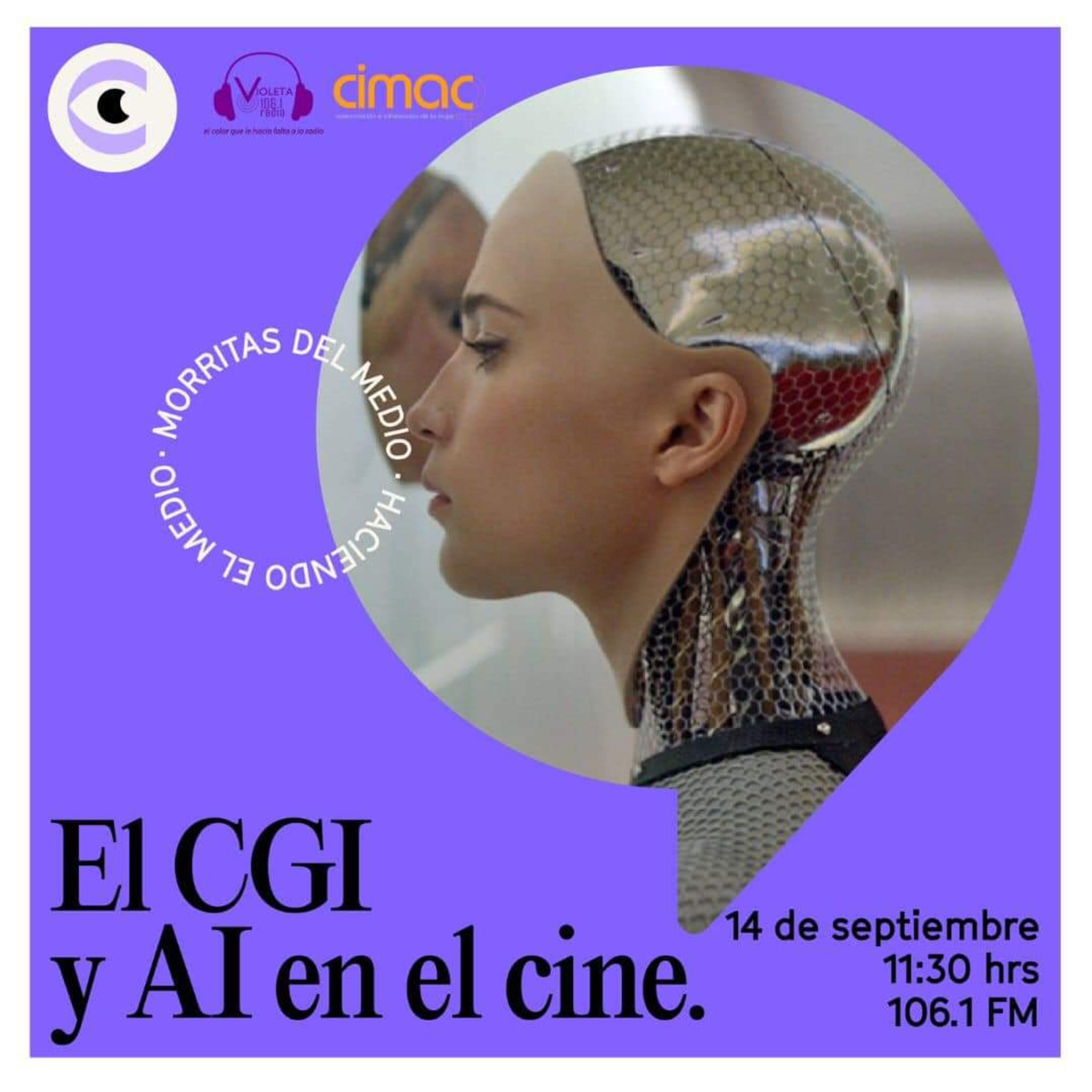 Portada de CIMAC Radio