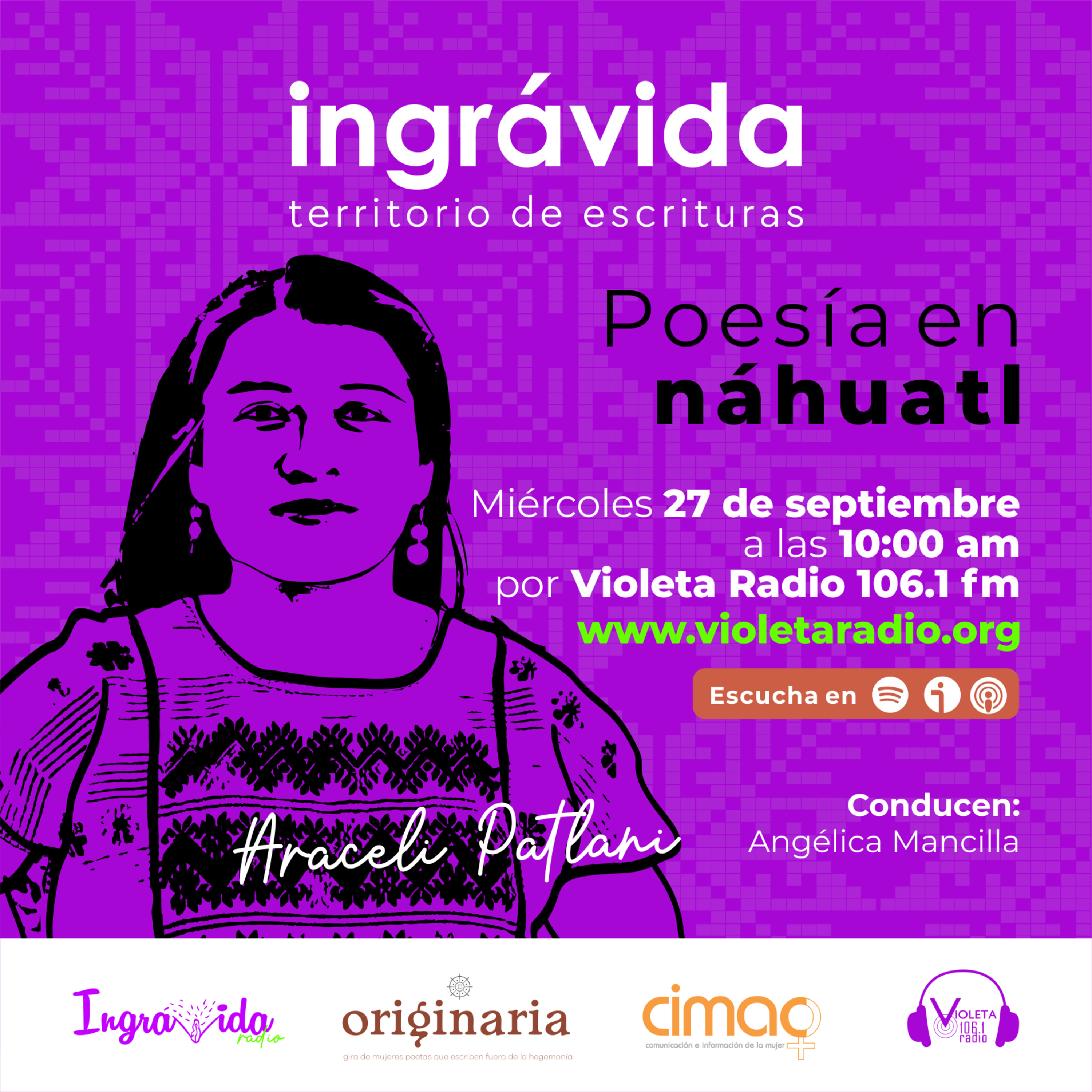 Portada de CIMAC Radio