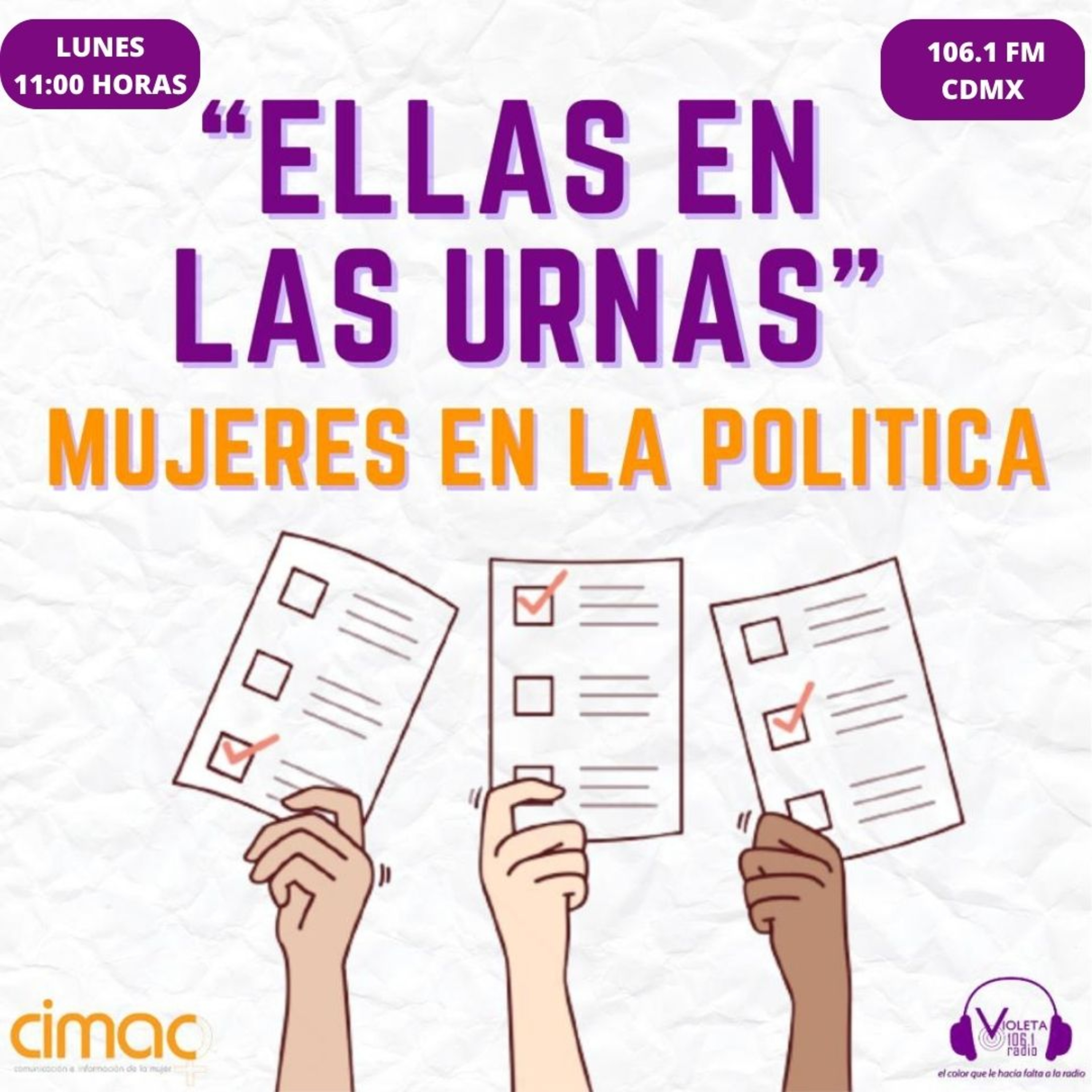 Portada de CIMAC Radio