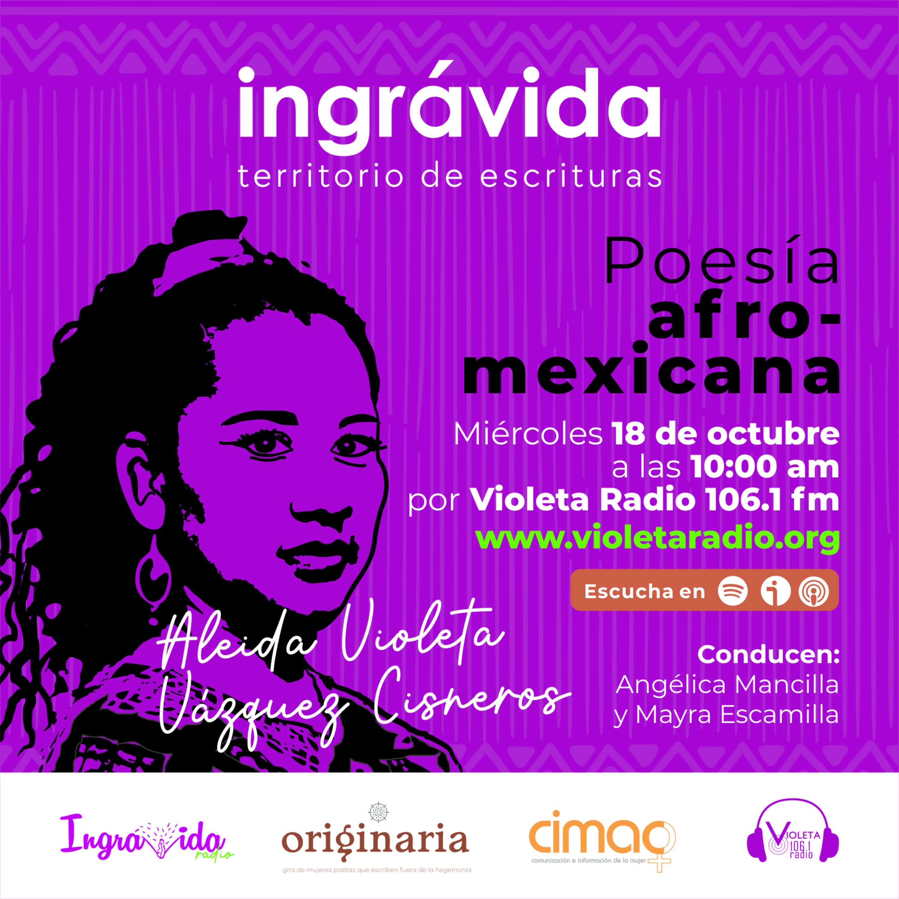 Portada de CIMAC Radio