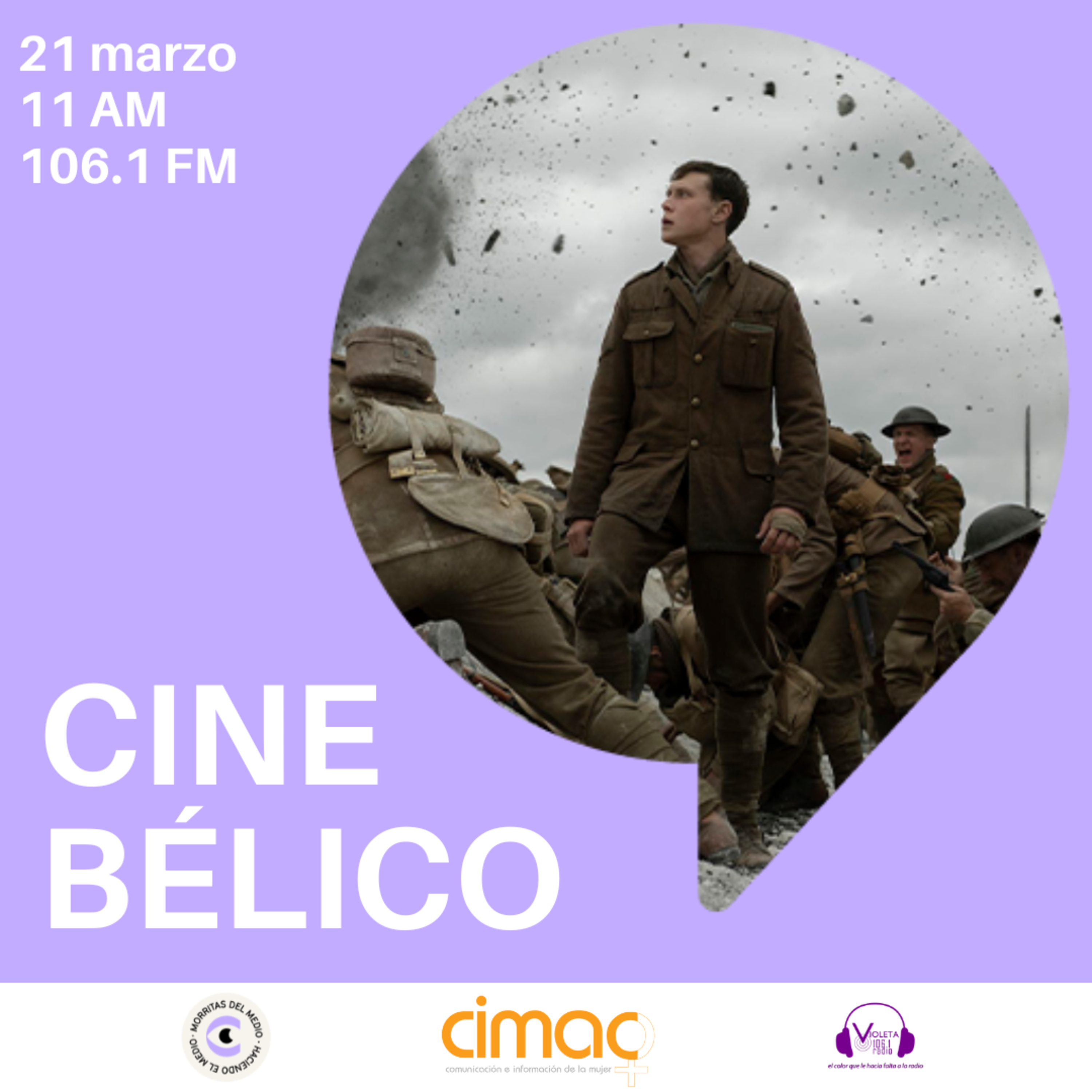 Portada de CIMAC Radio