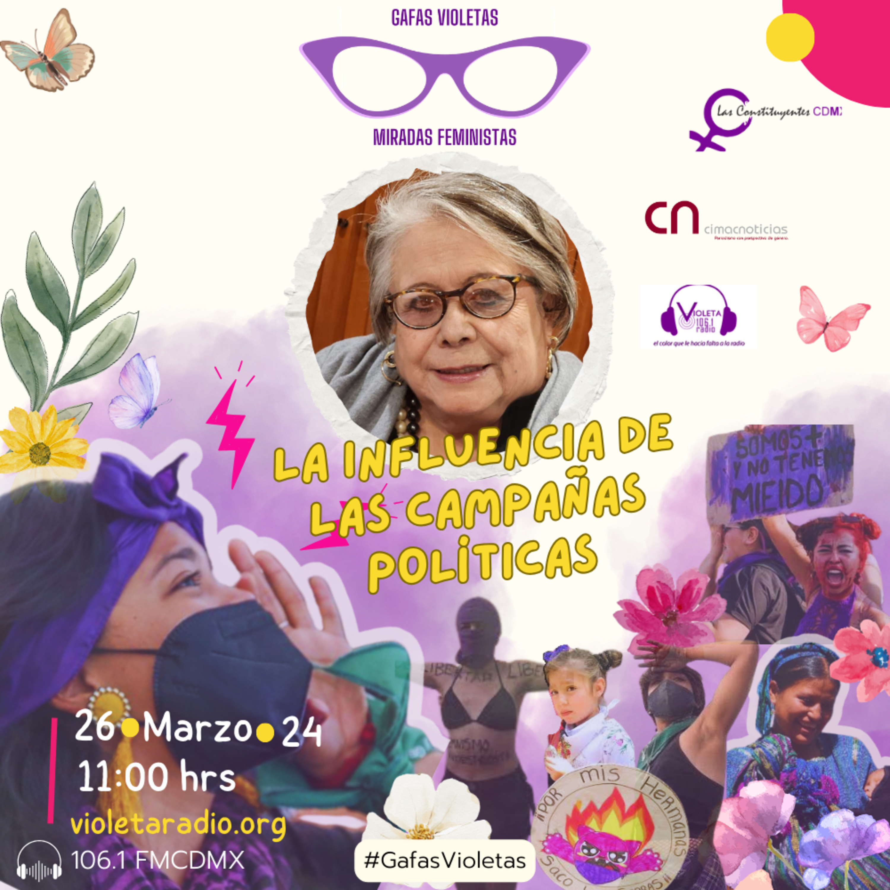Portada de CIMAC Radio