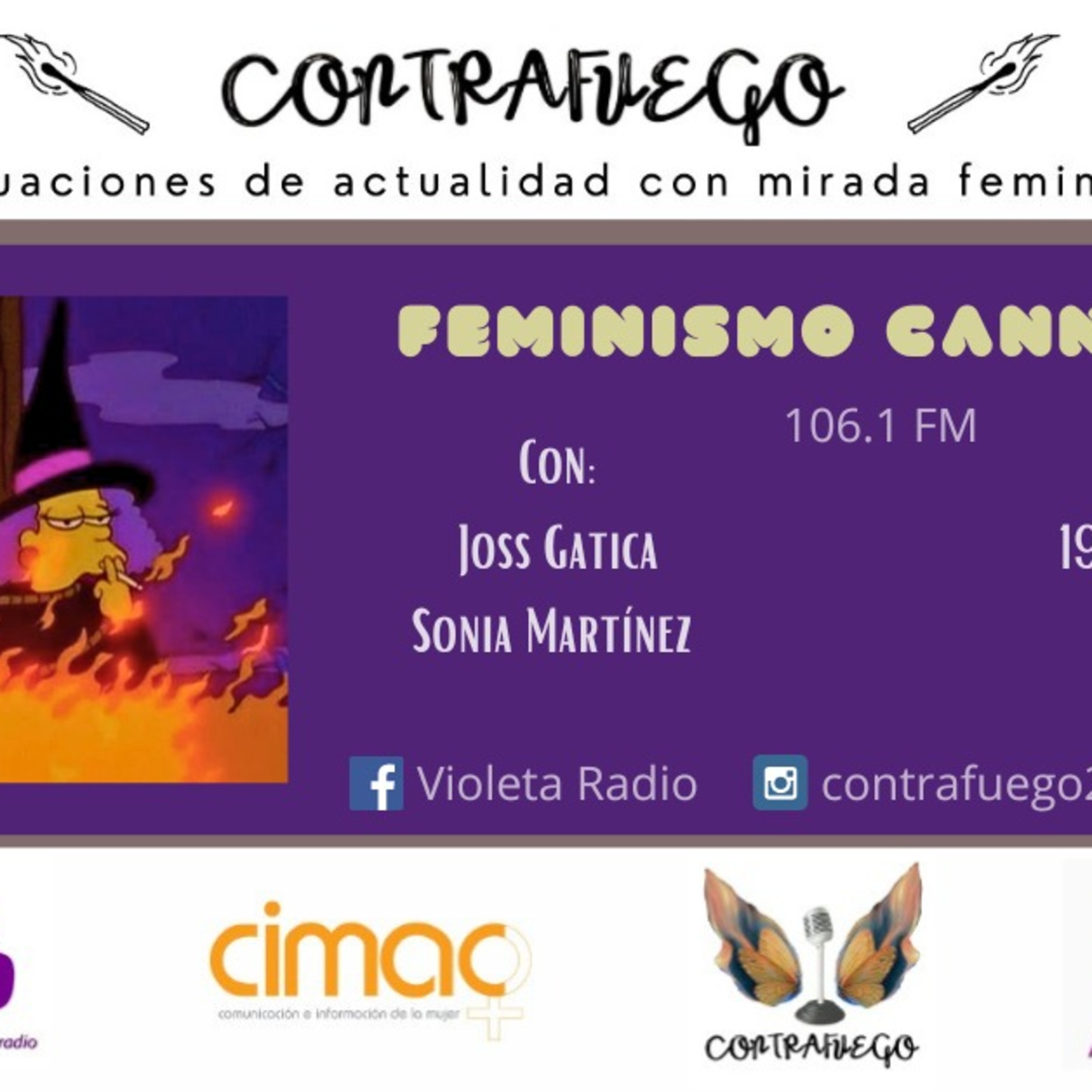 Portada de CIMAC Radio