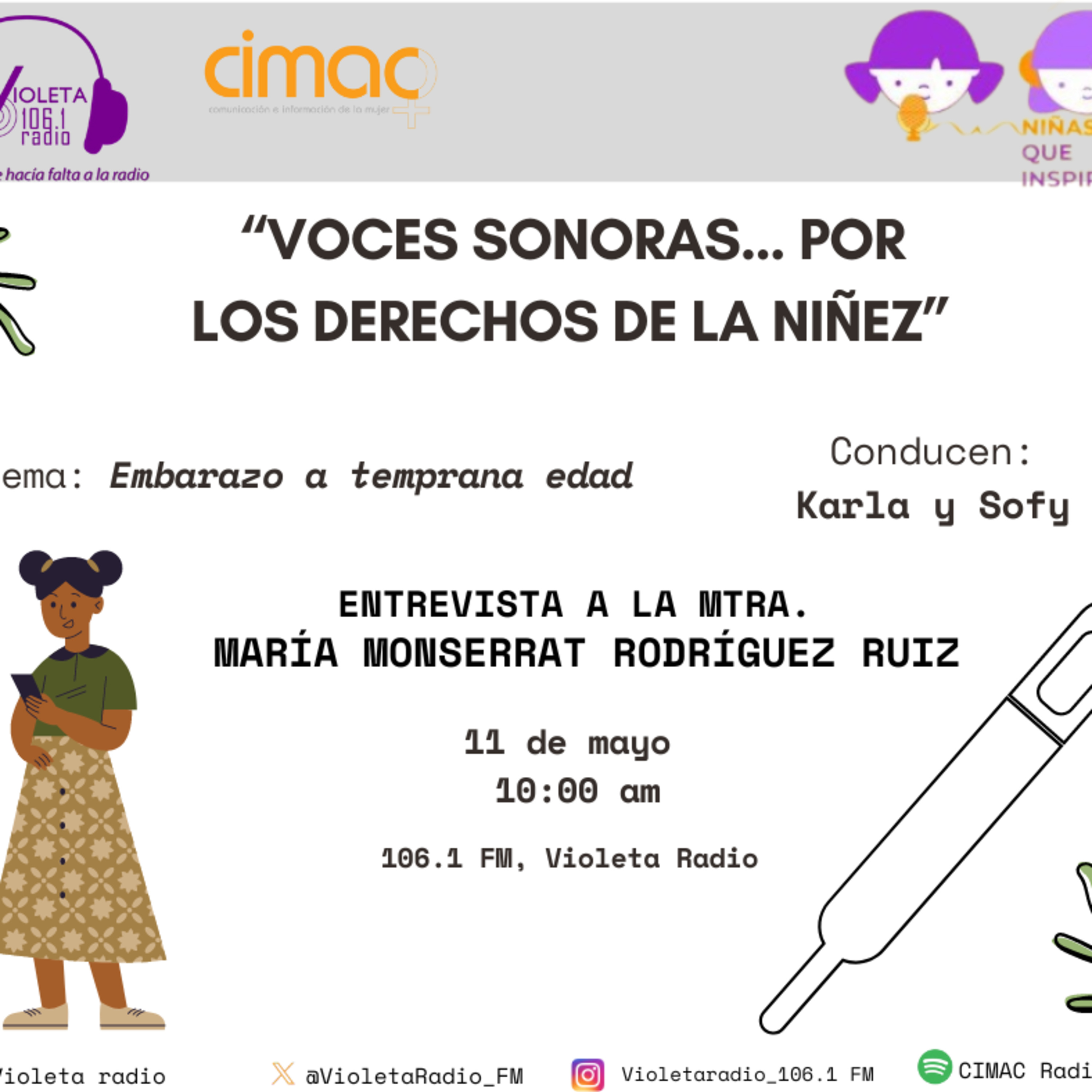 Portada de CIMAC Radio