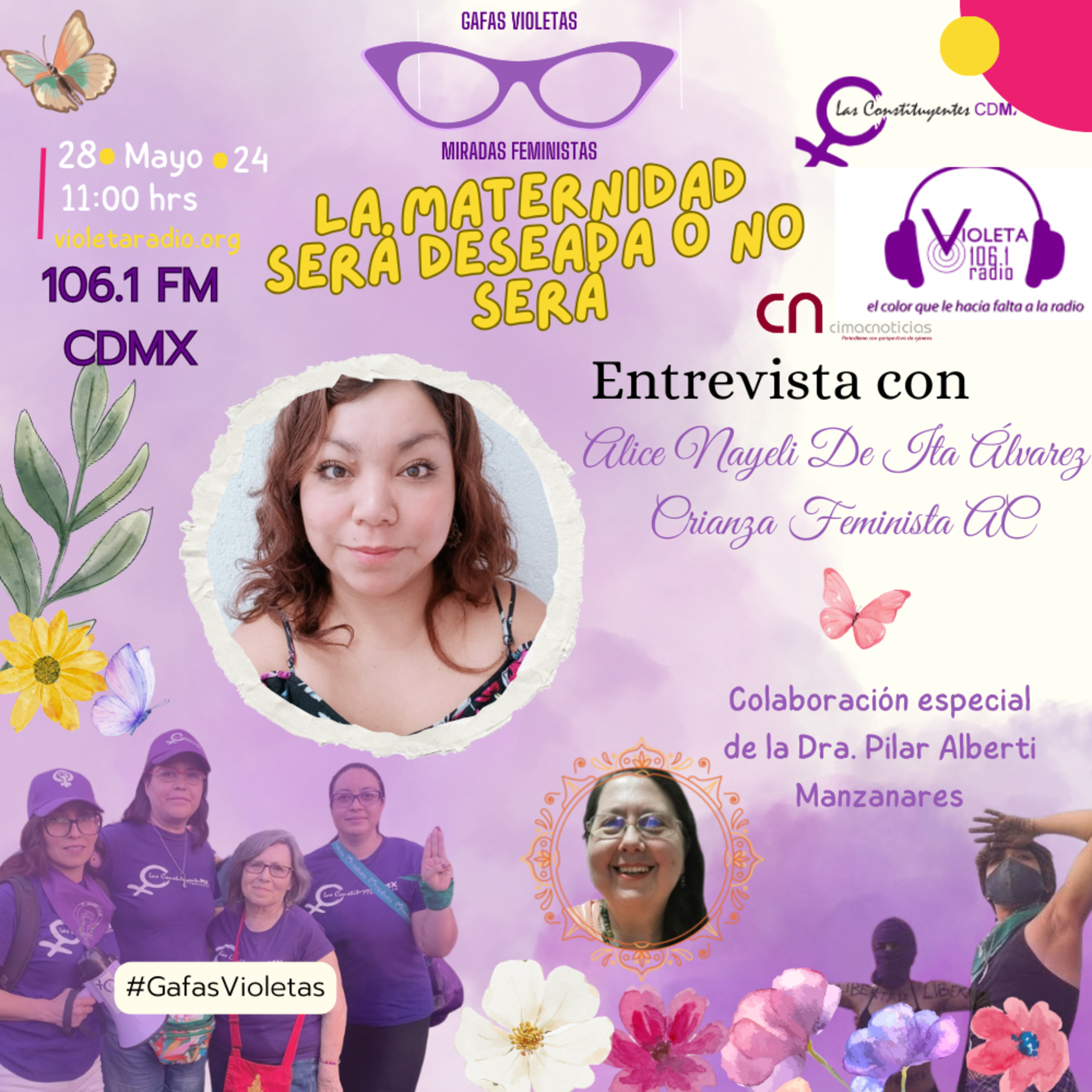 Portada de CIMAC Radio