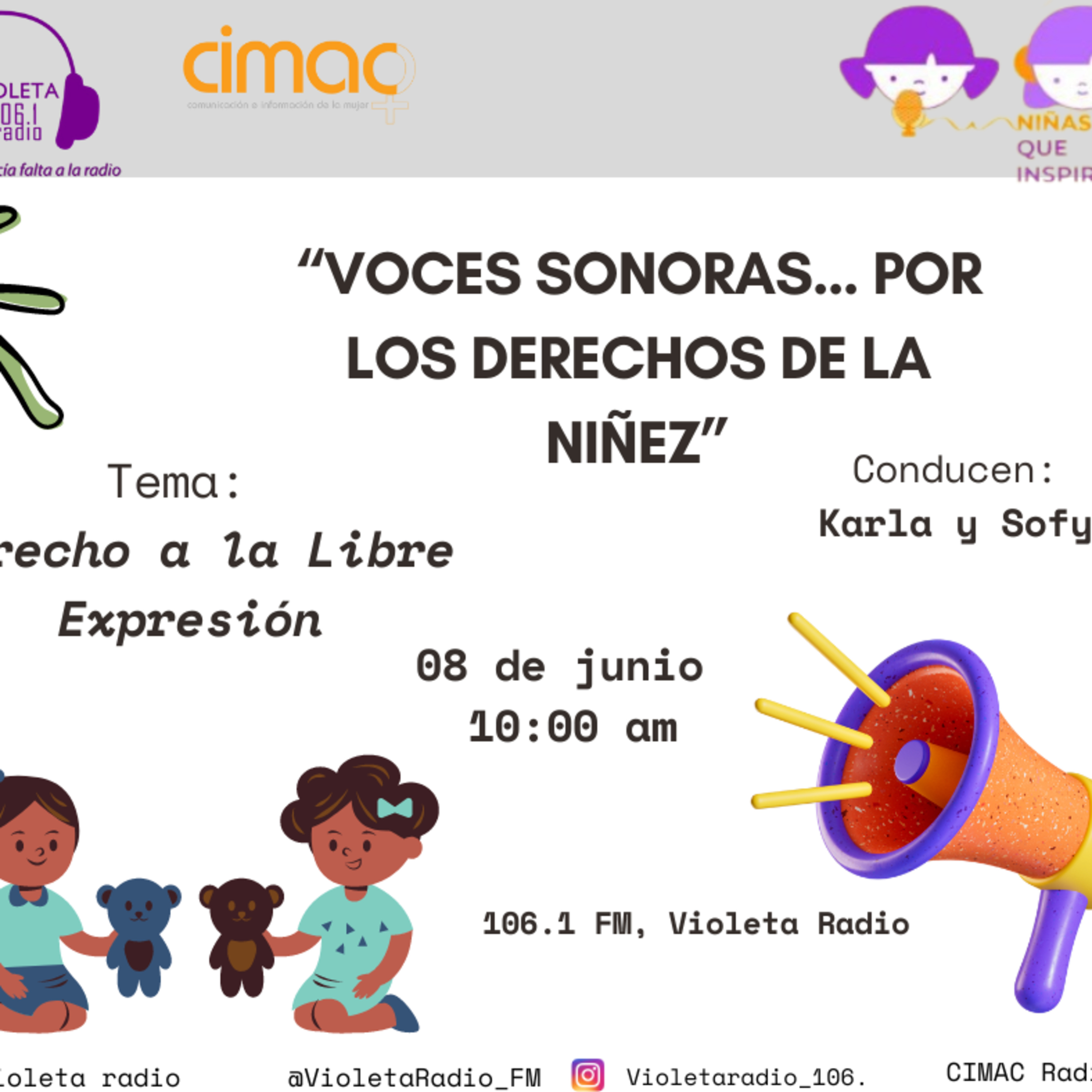 Portada de CIMAC Radio