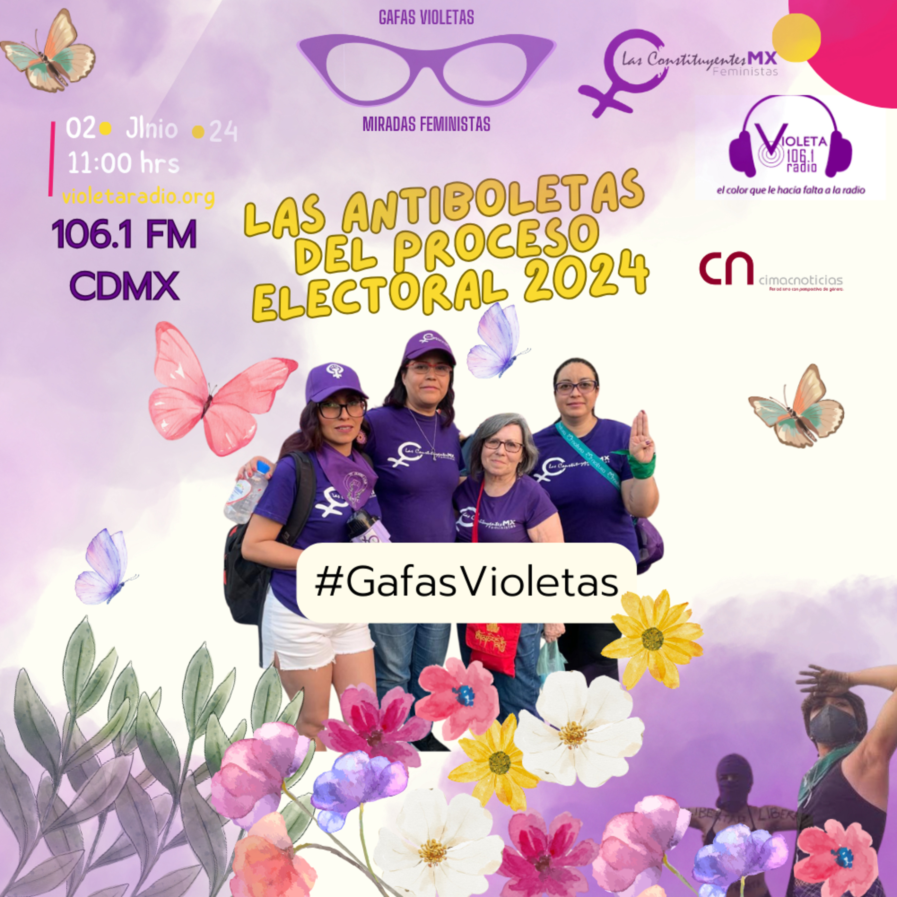 Portada de CIMAC Radio