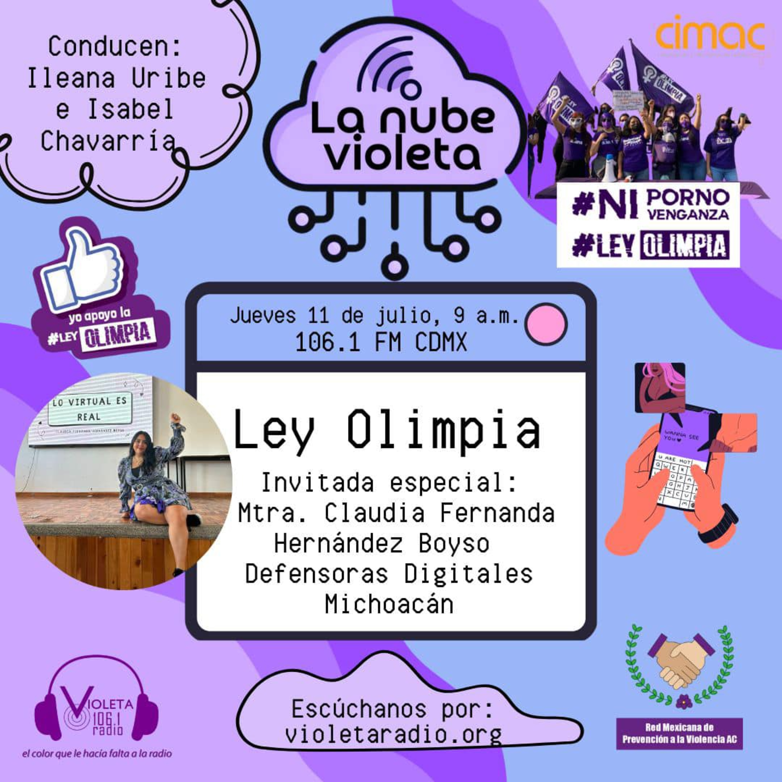 Portada de CIMAC Radio