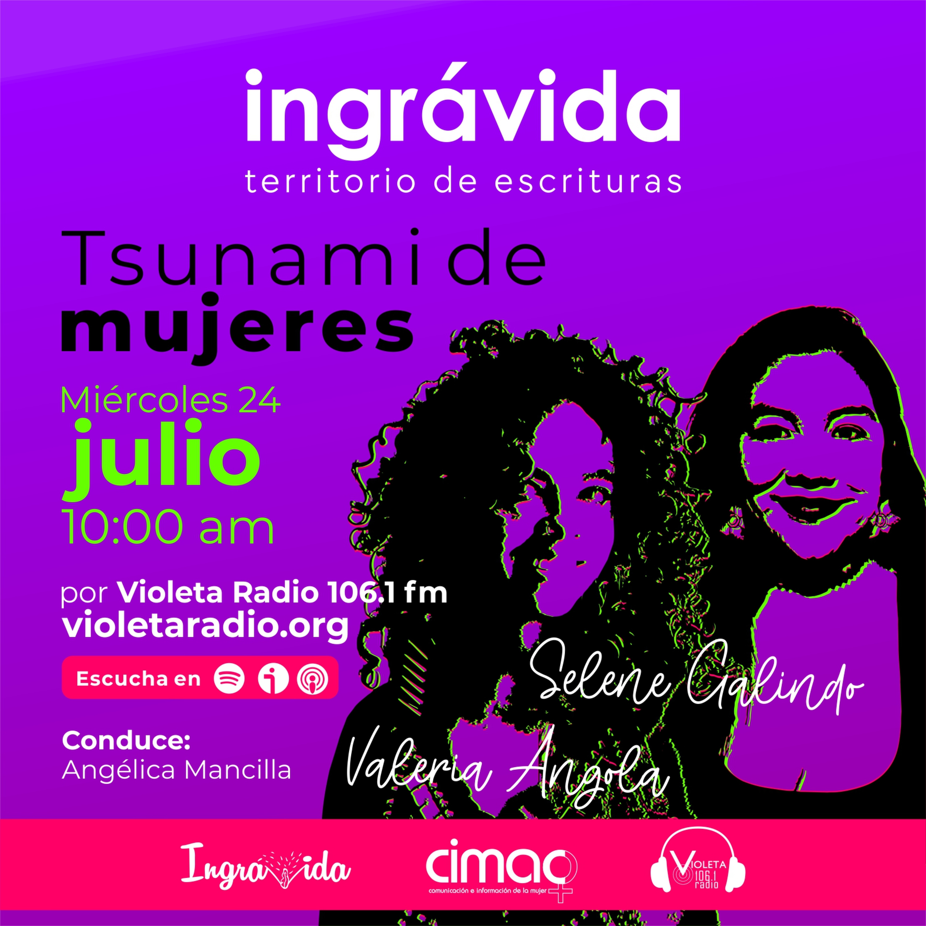 Portada de CIMAC Radio