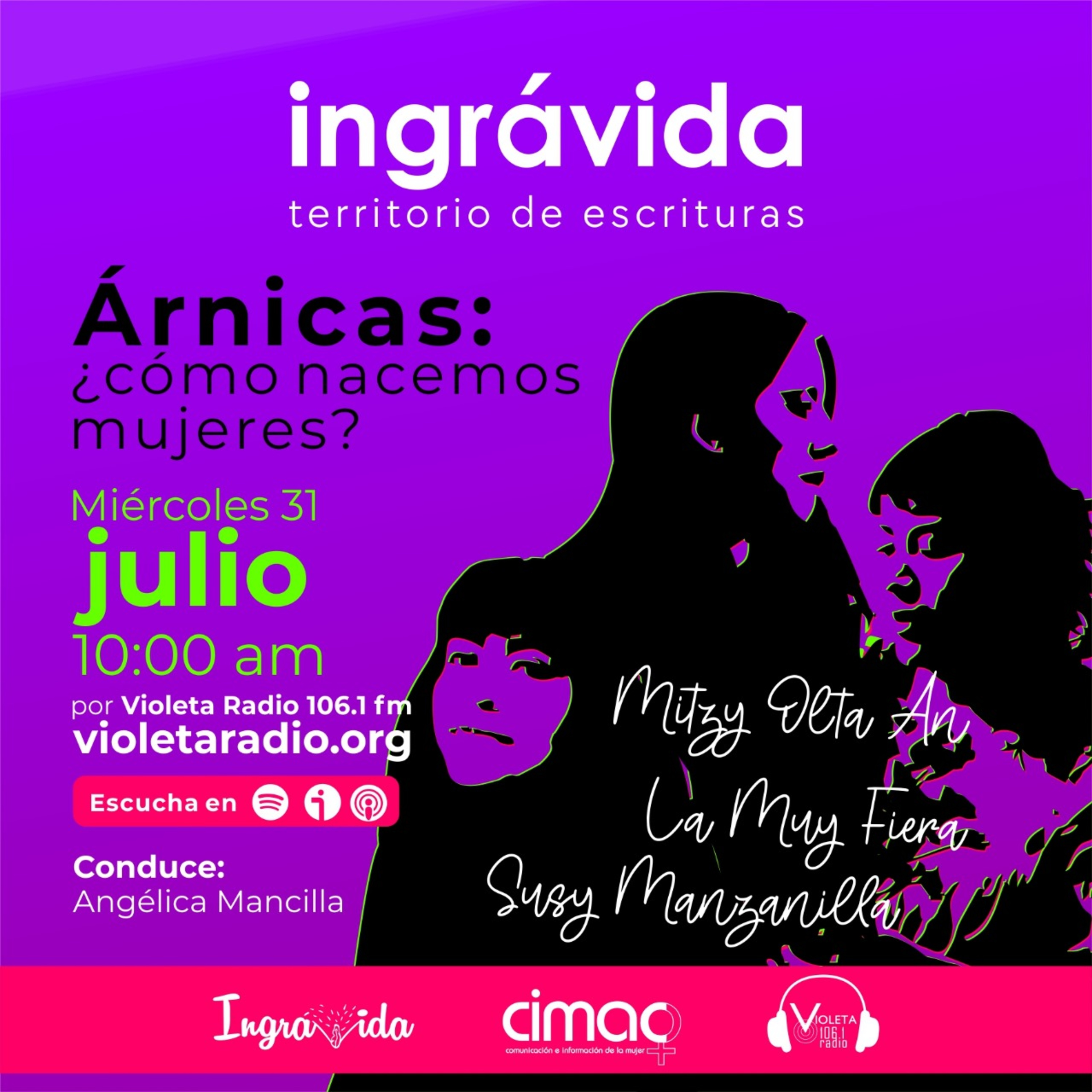 Portada de CIMAC Radio