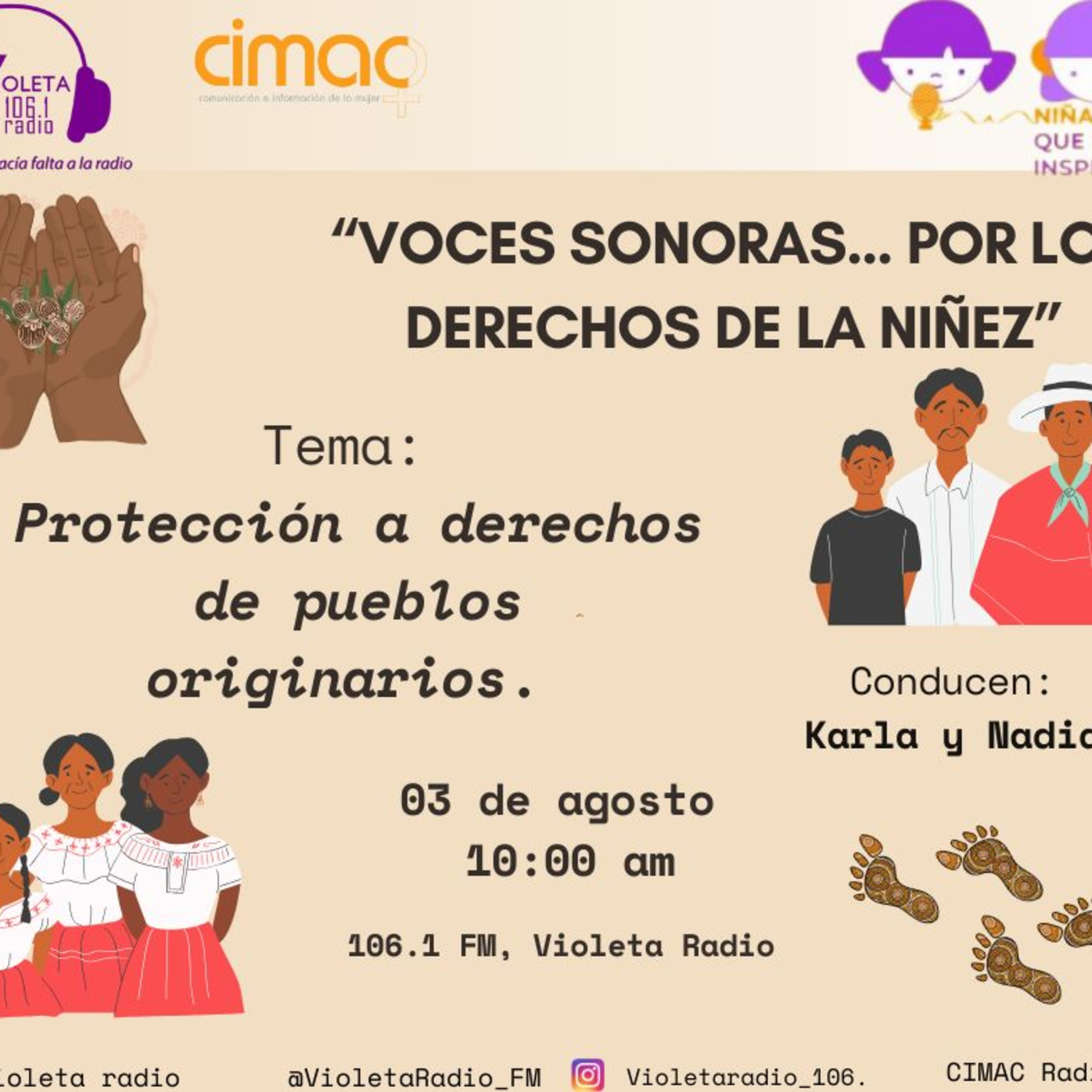 Portada de CIMAC Radio