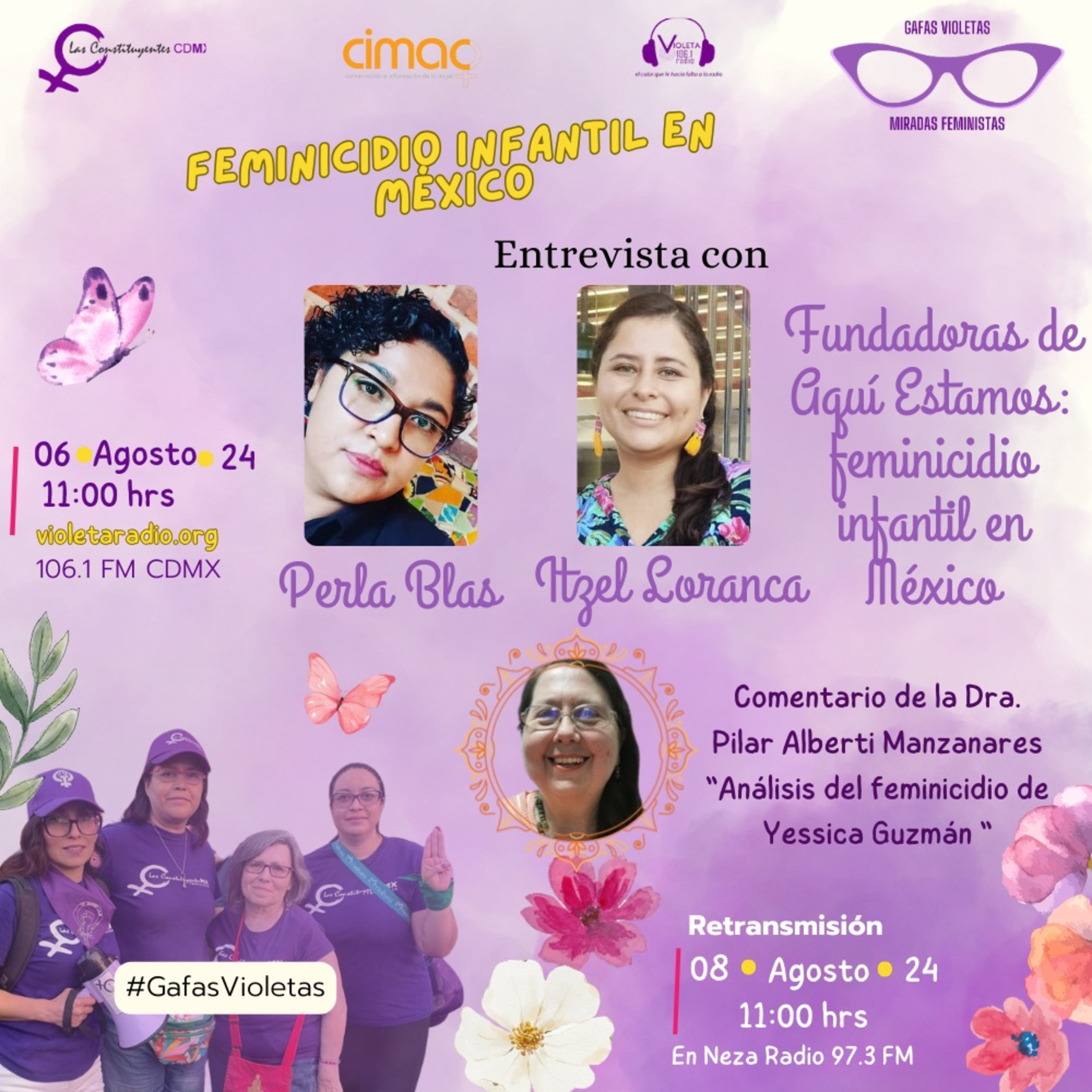 Portada de CIMAC Radio