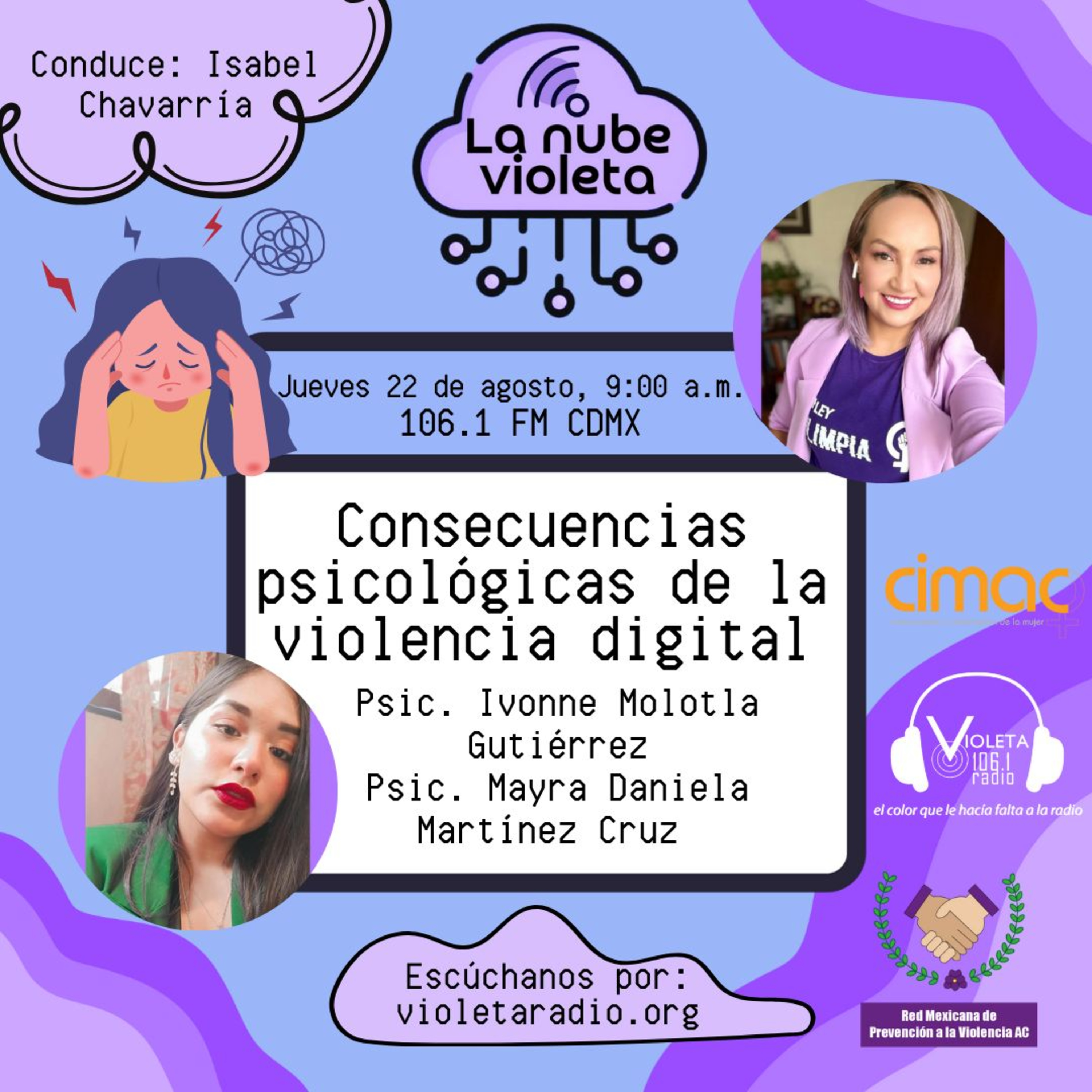 Portada de CIMAC Radio