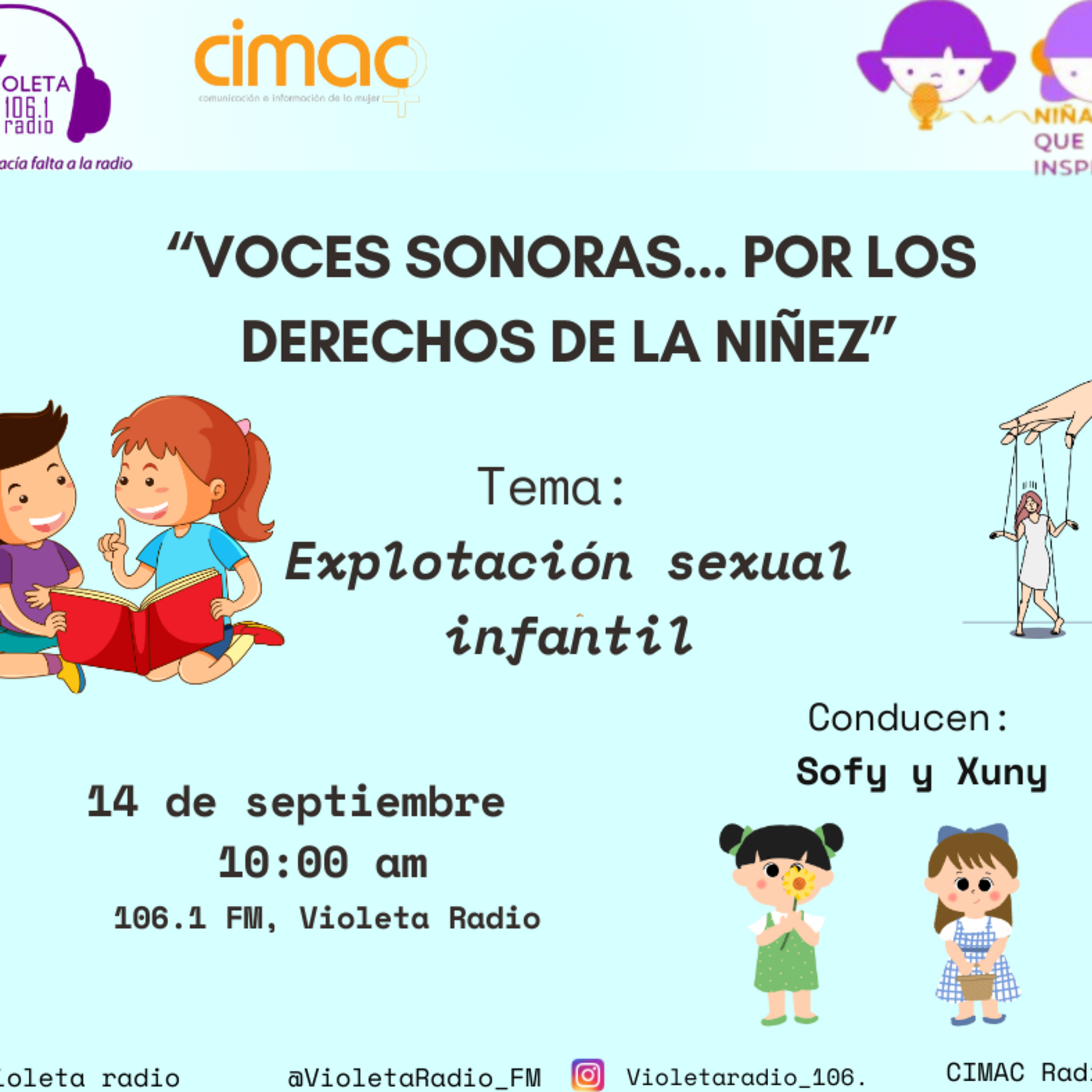 Portada de CIMAC Radio