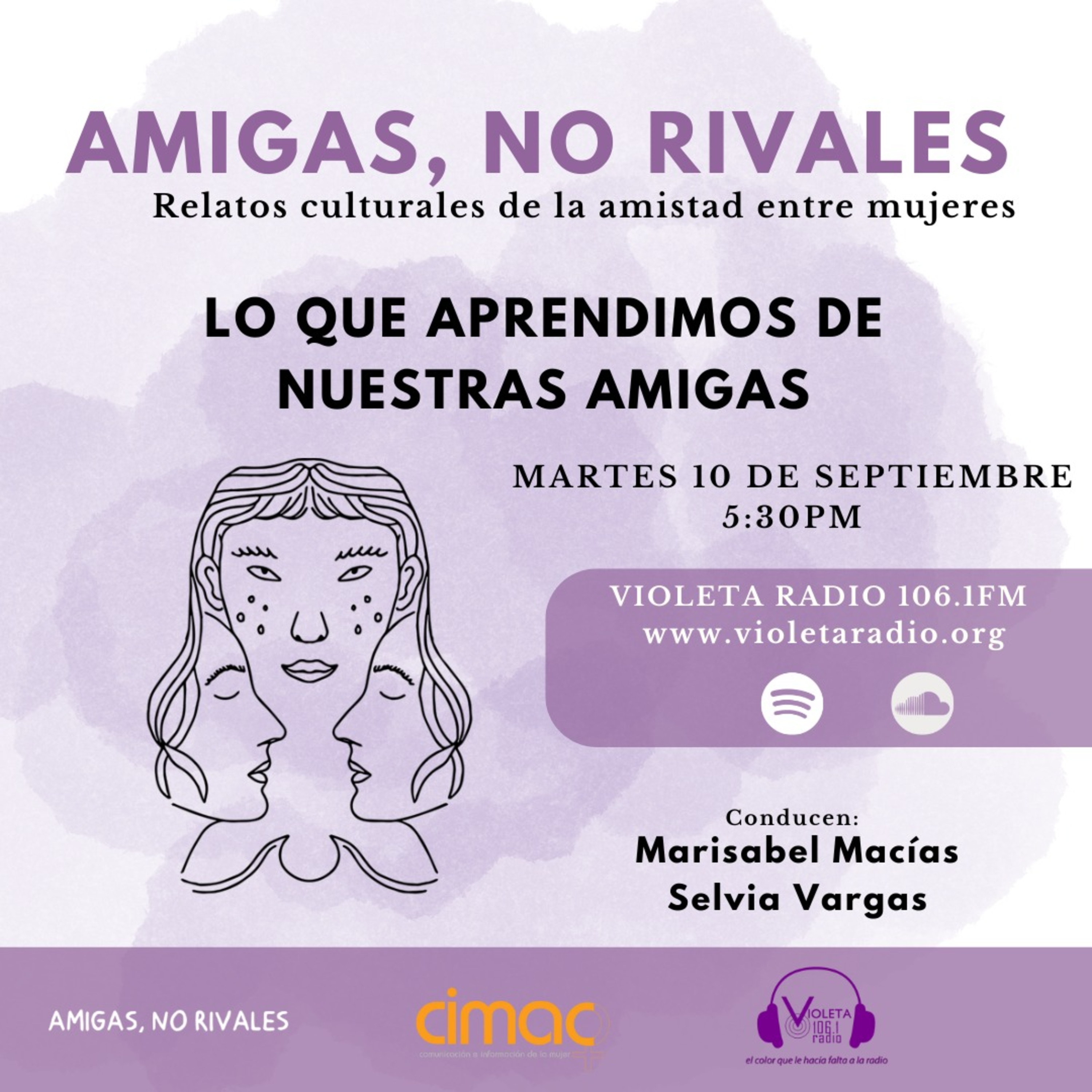 Portada de CIMAC Radio