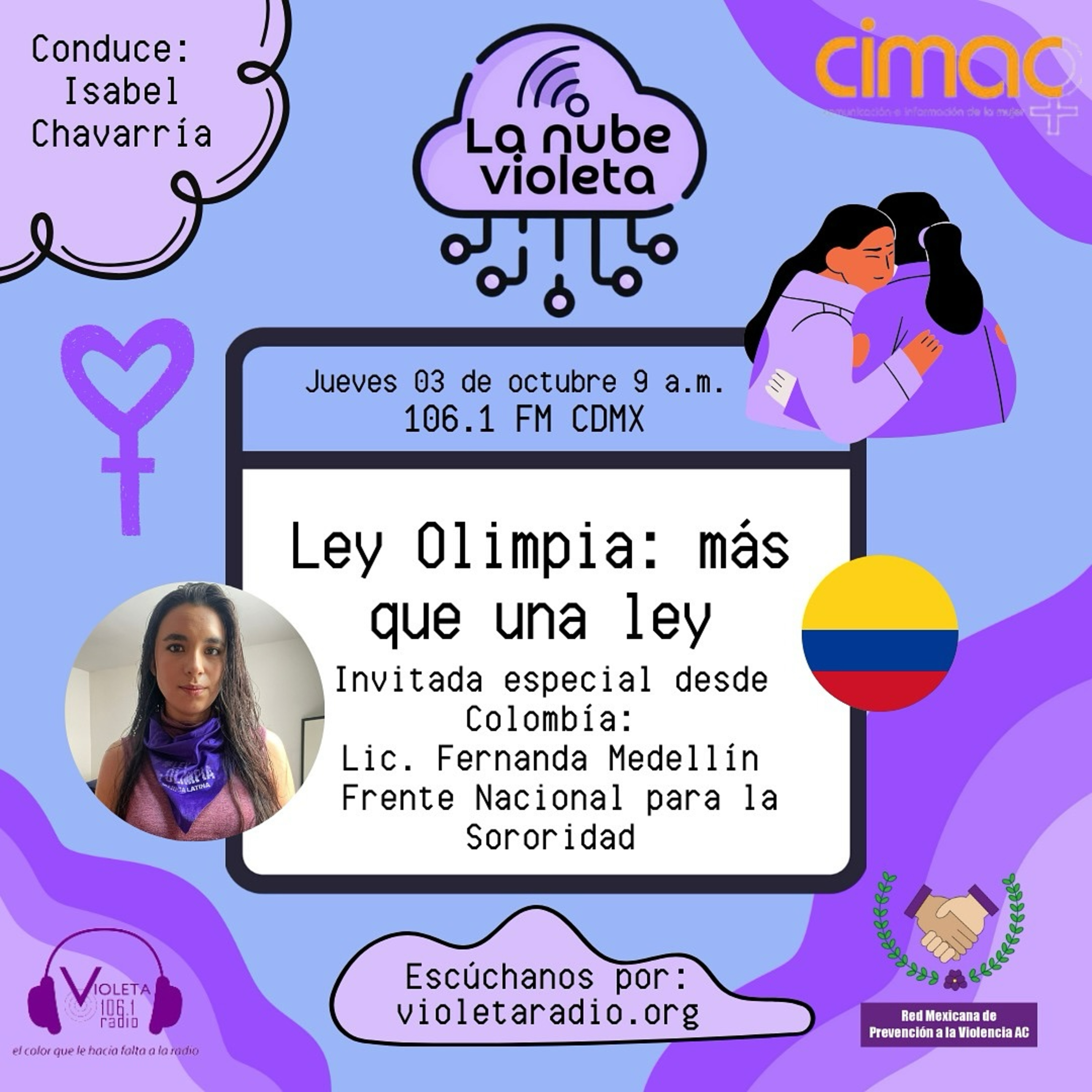 Portada de CIMAC Radio