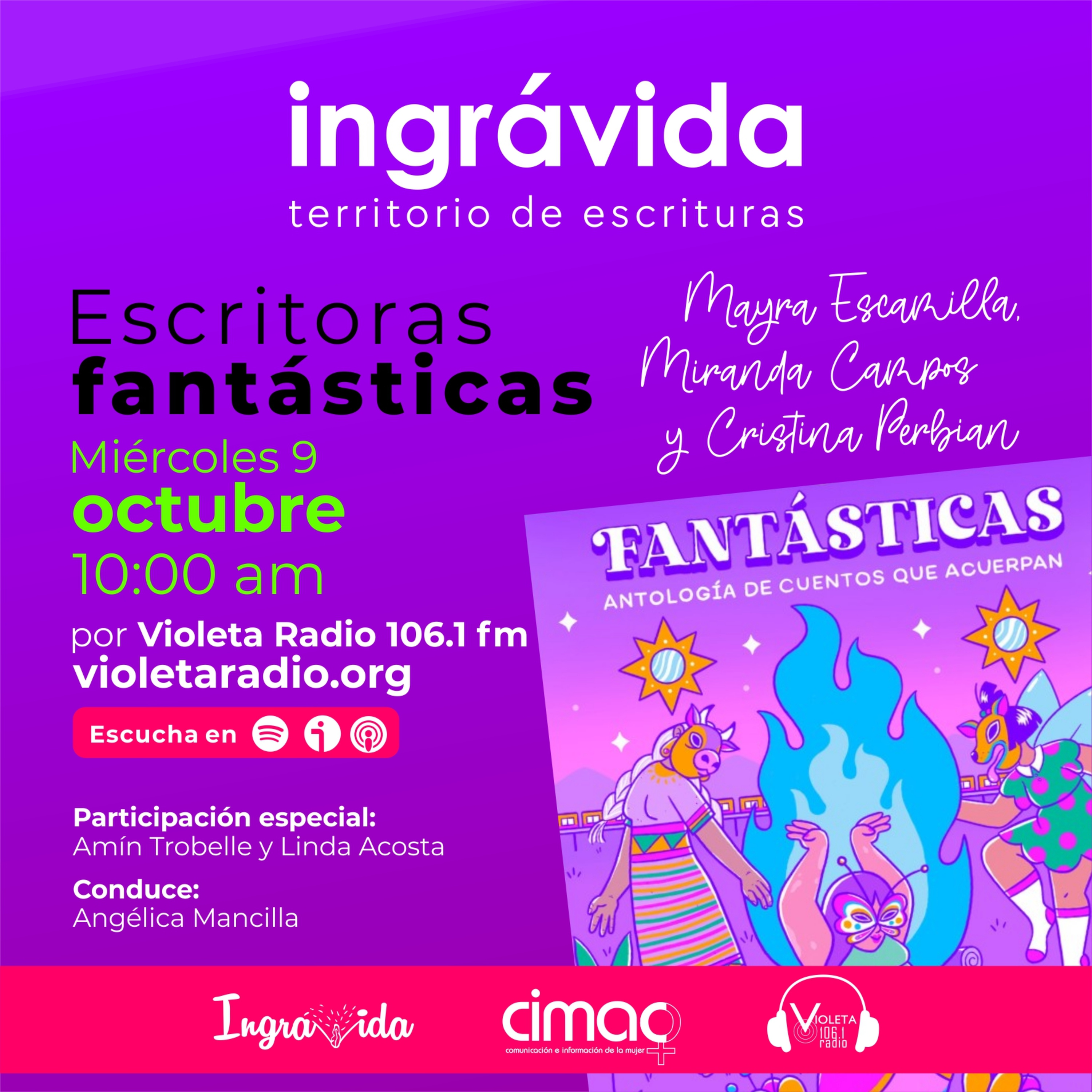 Portada de CIMAC Radio