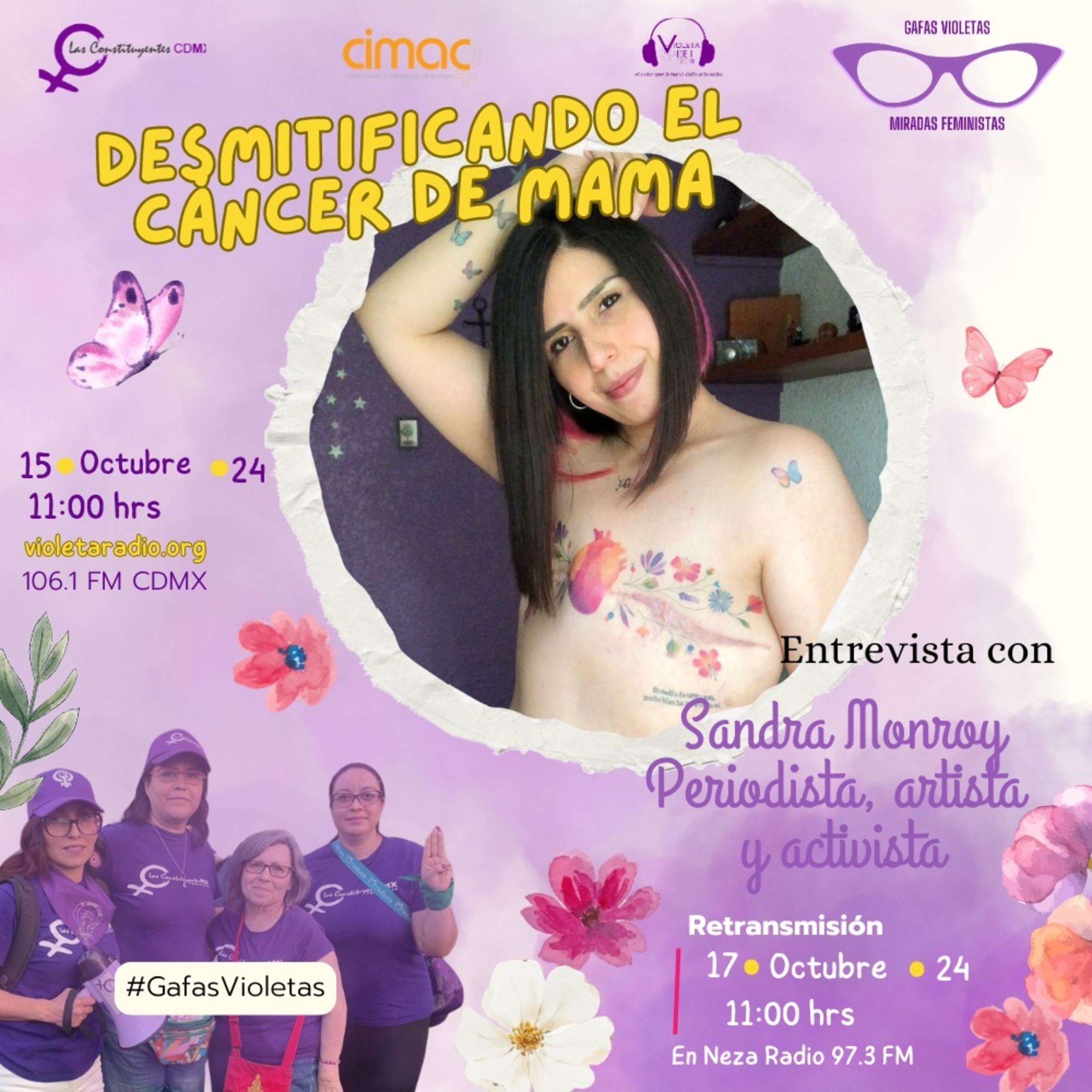 Portada de CIMAC Radio