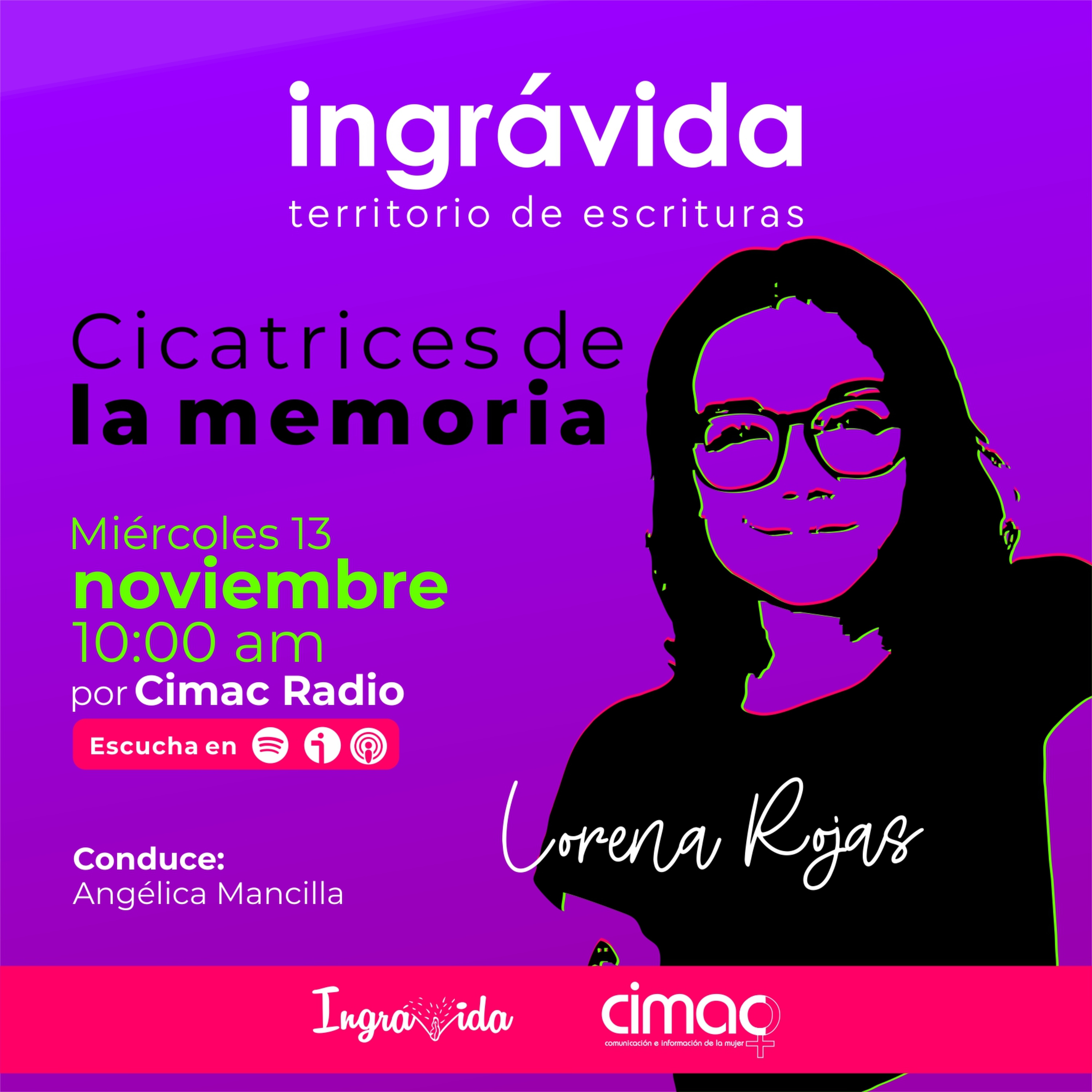 INGRÁVIDA: "Cicatrices de la memoria" episode artwork