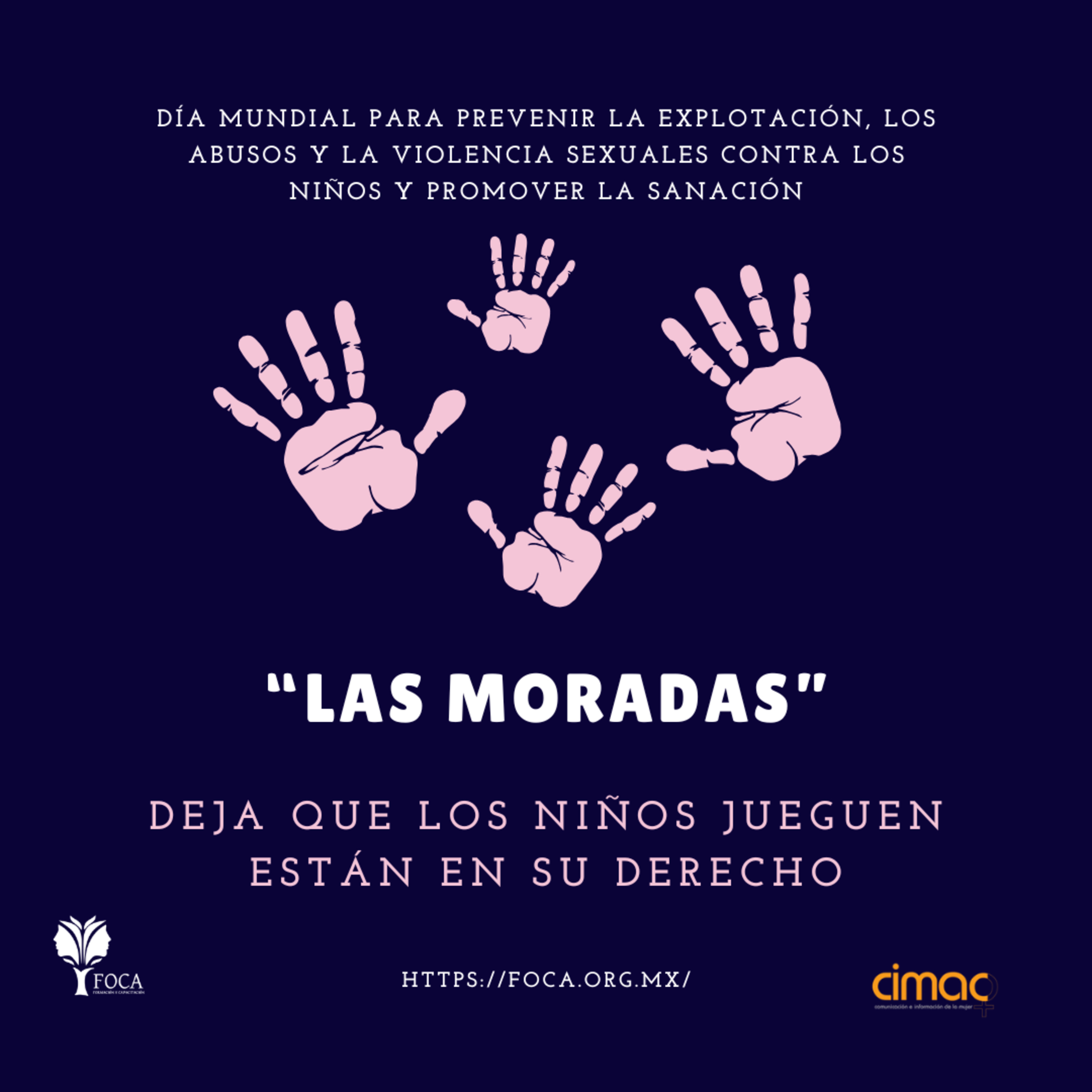 LAS MORADAS: "Día Mundial para la Prevención del Abuso Sexual y el Maltrato Infantil" episode artwork